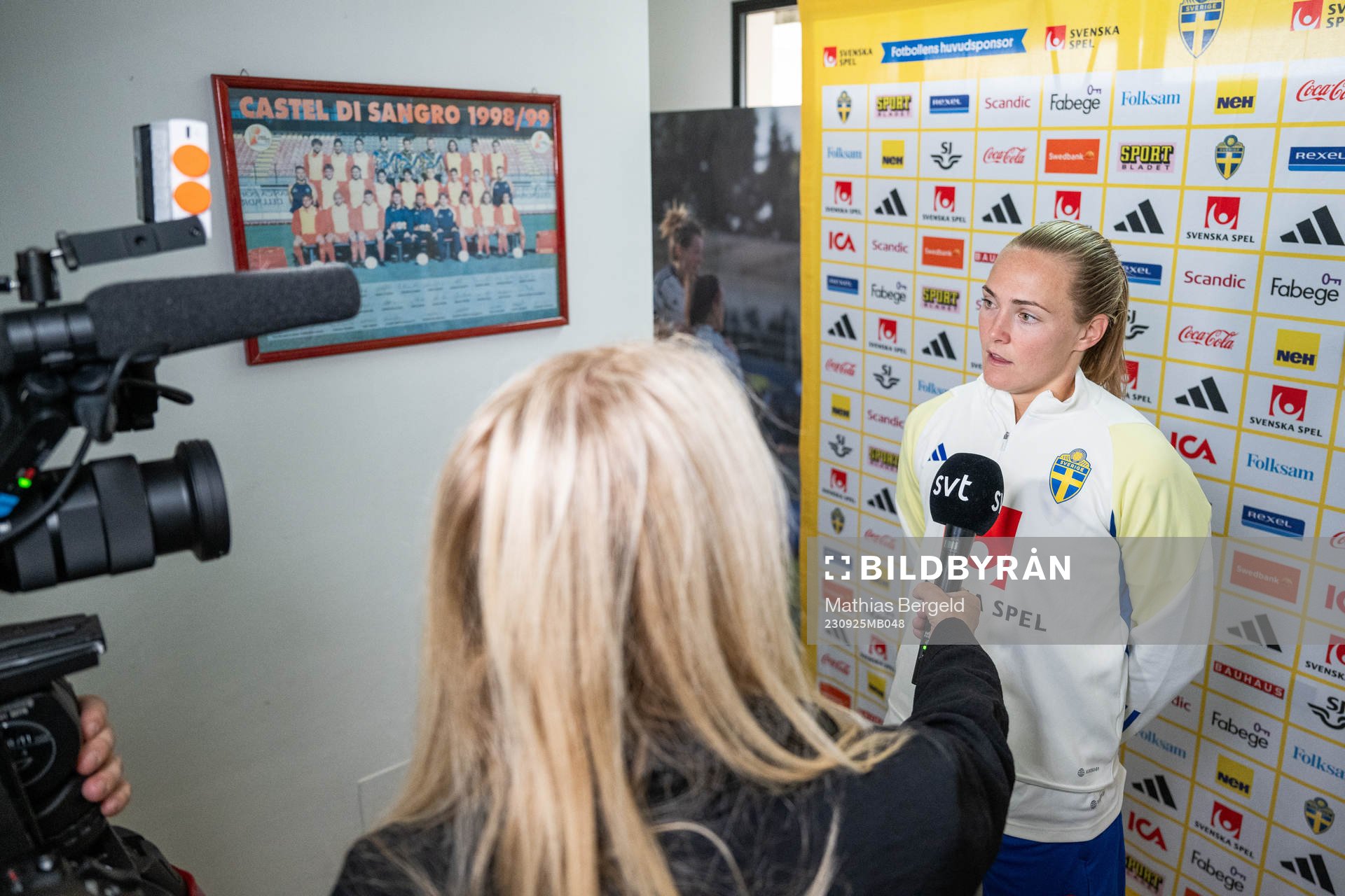 Magdalena Eriksson of the Swedish women's national football
