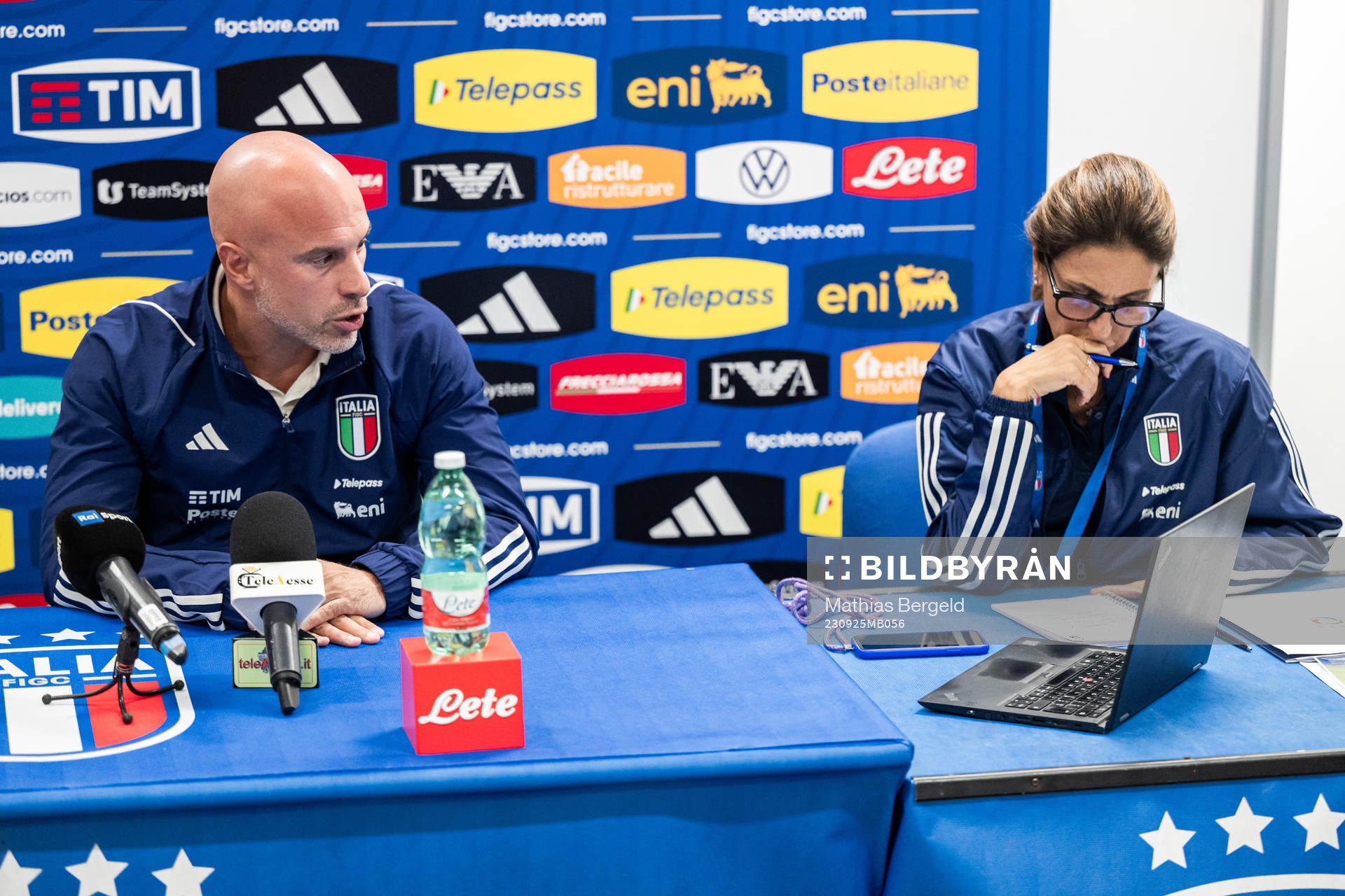 Head coach Andrea Soncin of the Italian women's national