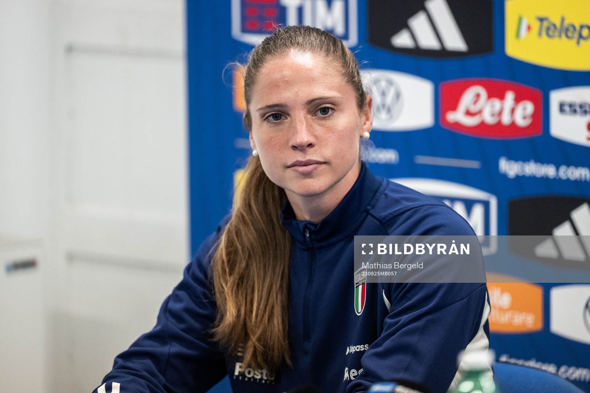 Goalkeeper Laura Giuliani of the Italian women's national