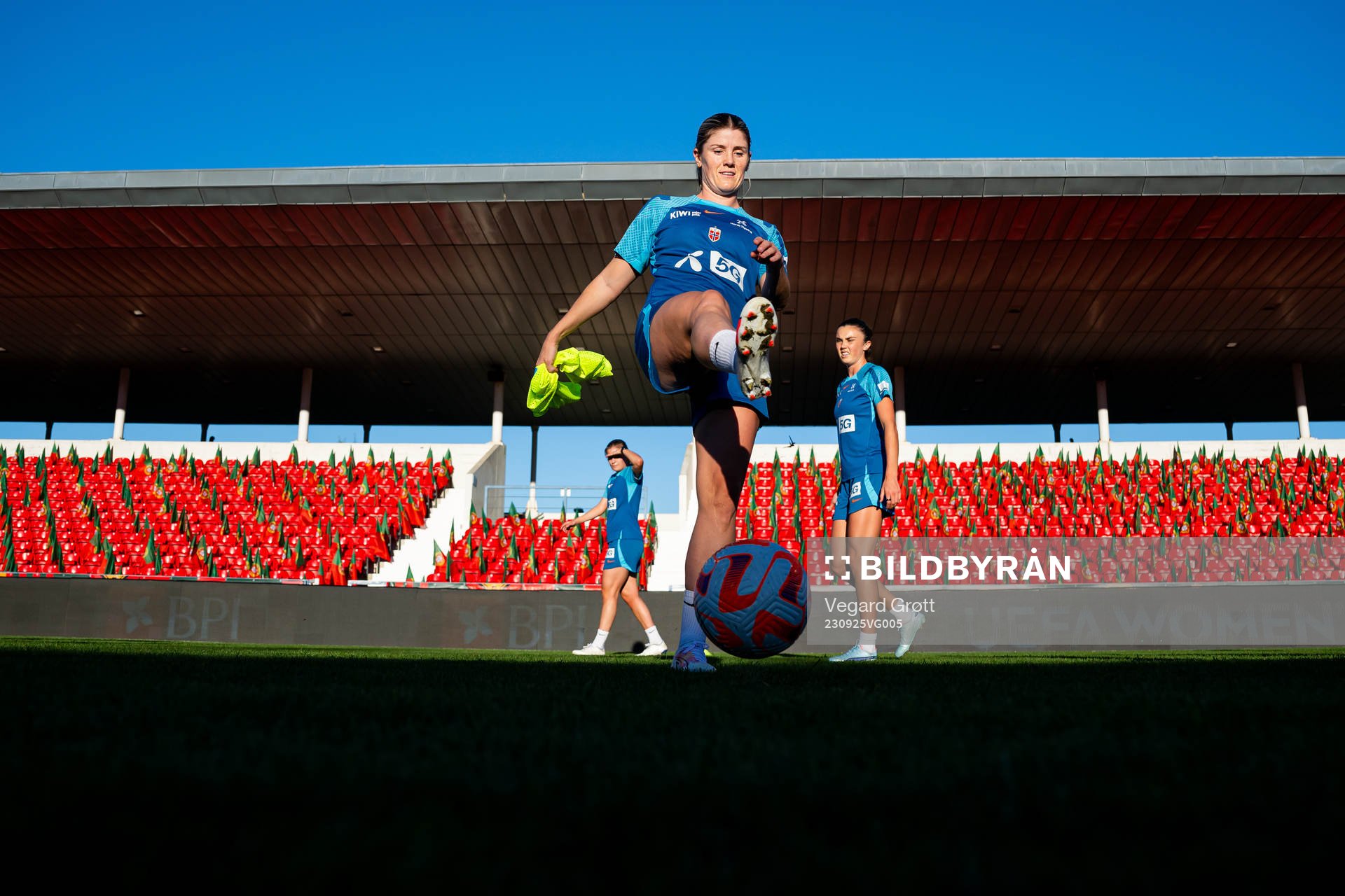Maren Mjelde of the Norwegian women's national football team