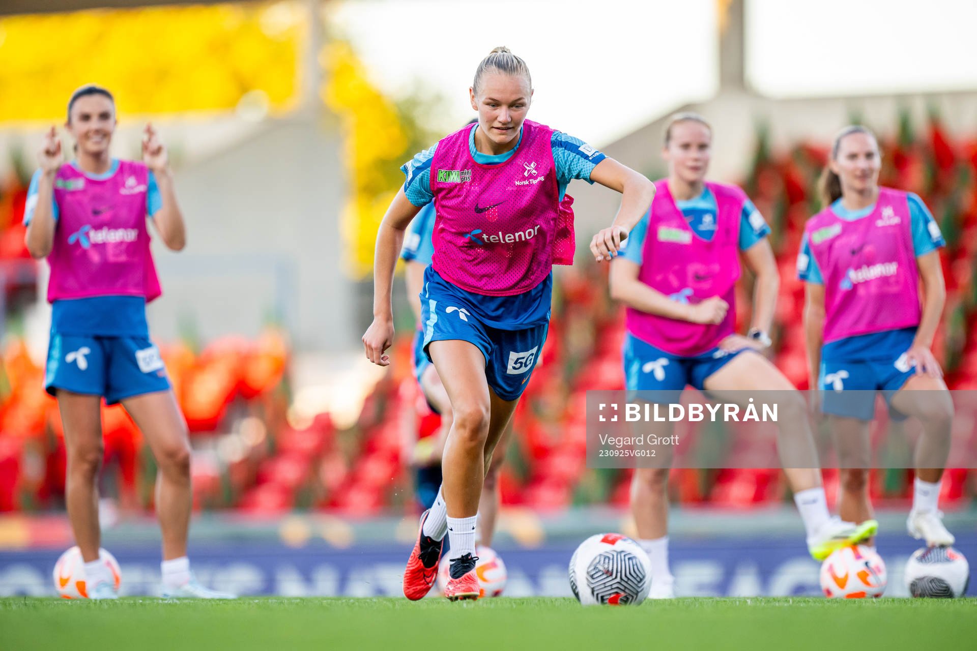 Frida Maanum of the Norwegian women's national football team