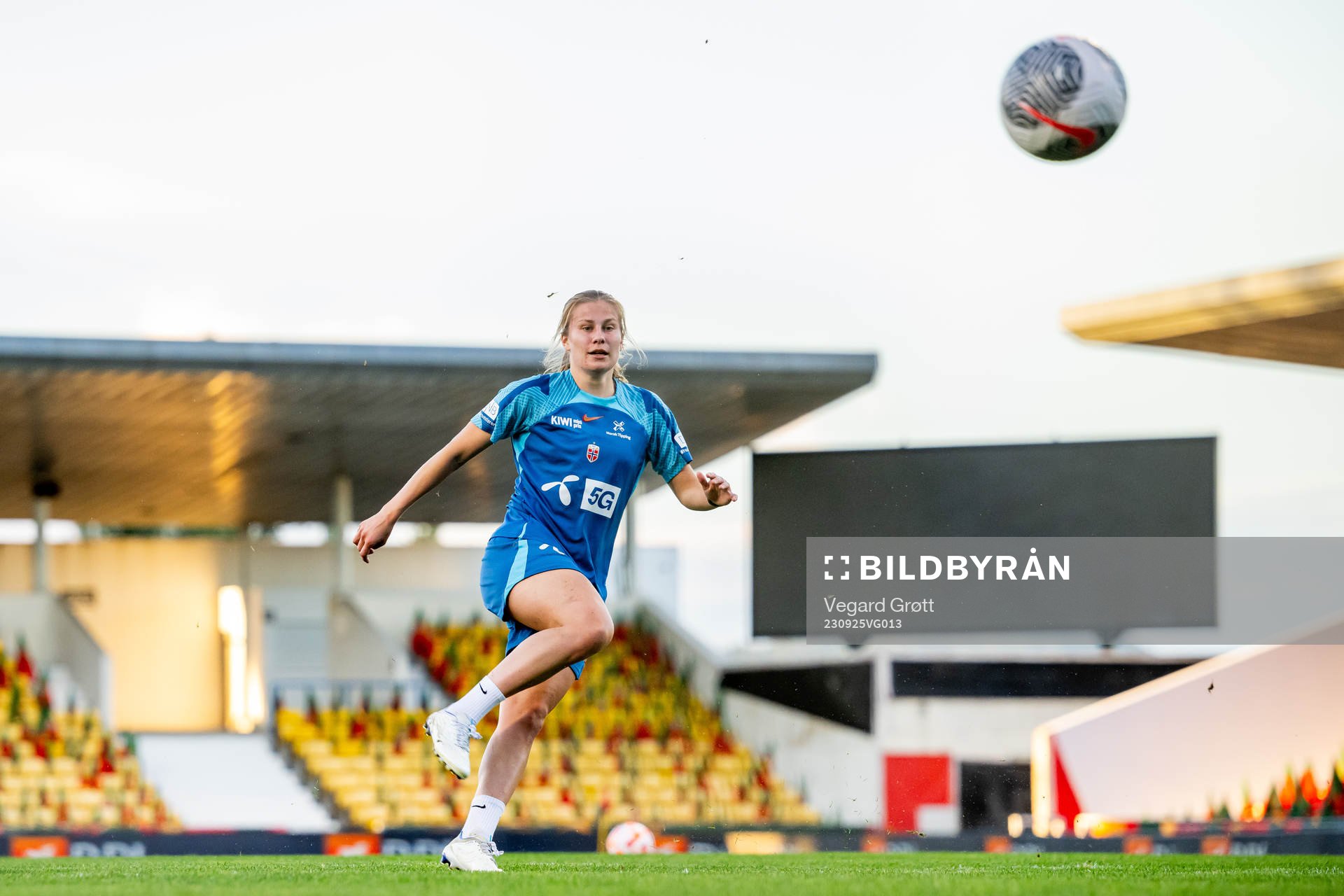 Cesilie Andreassen of the Norwegian women's national