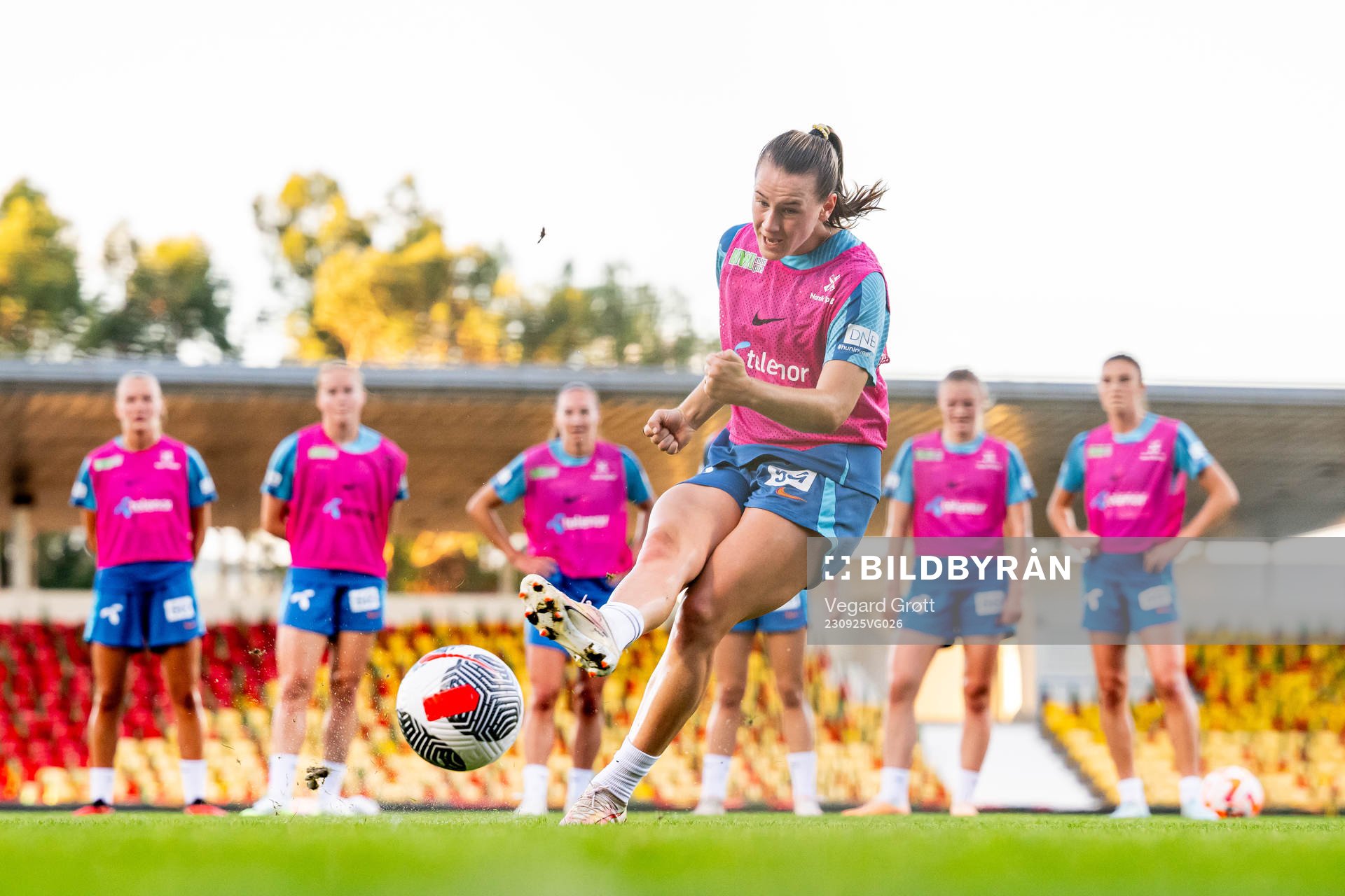 Elisabeth Terland of the Norwegian women's national