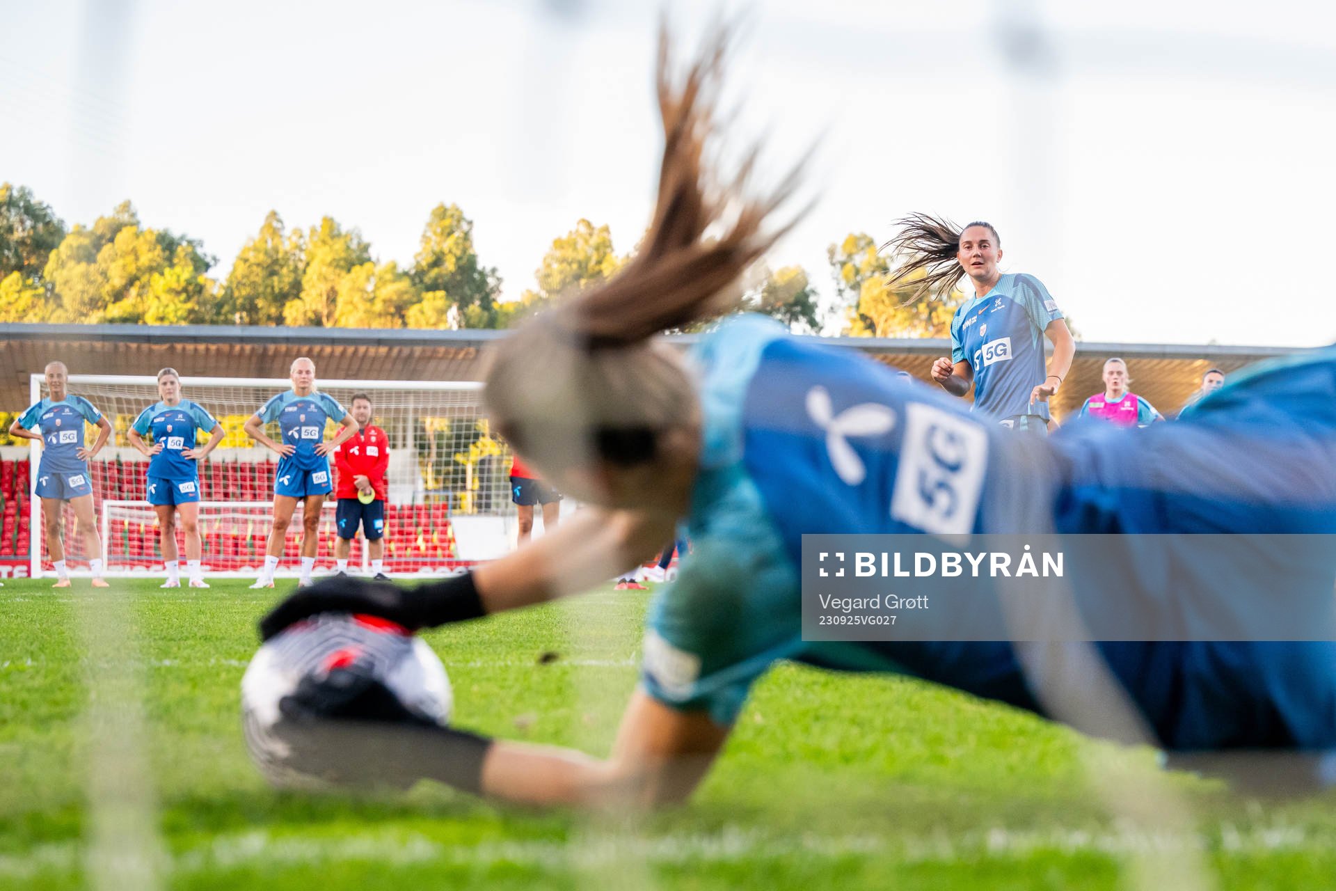 Vilde Bøe Risa of the Norwegian women's national football