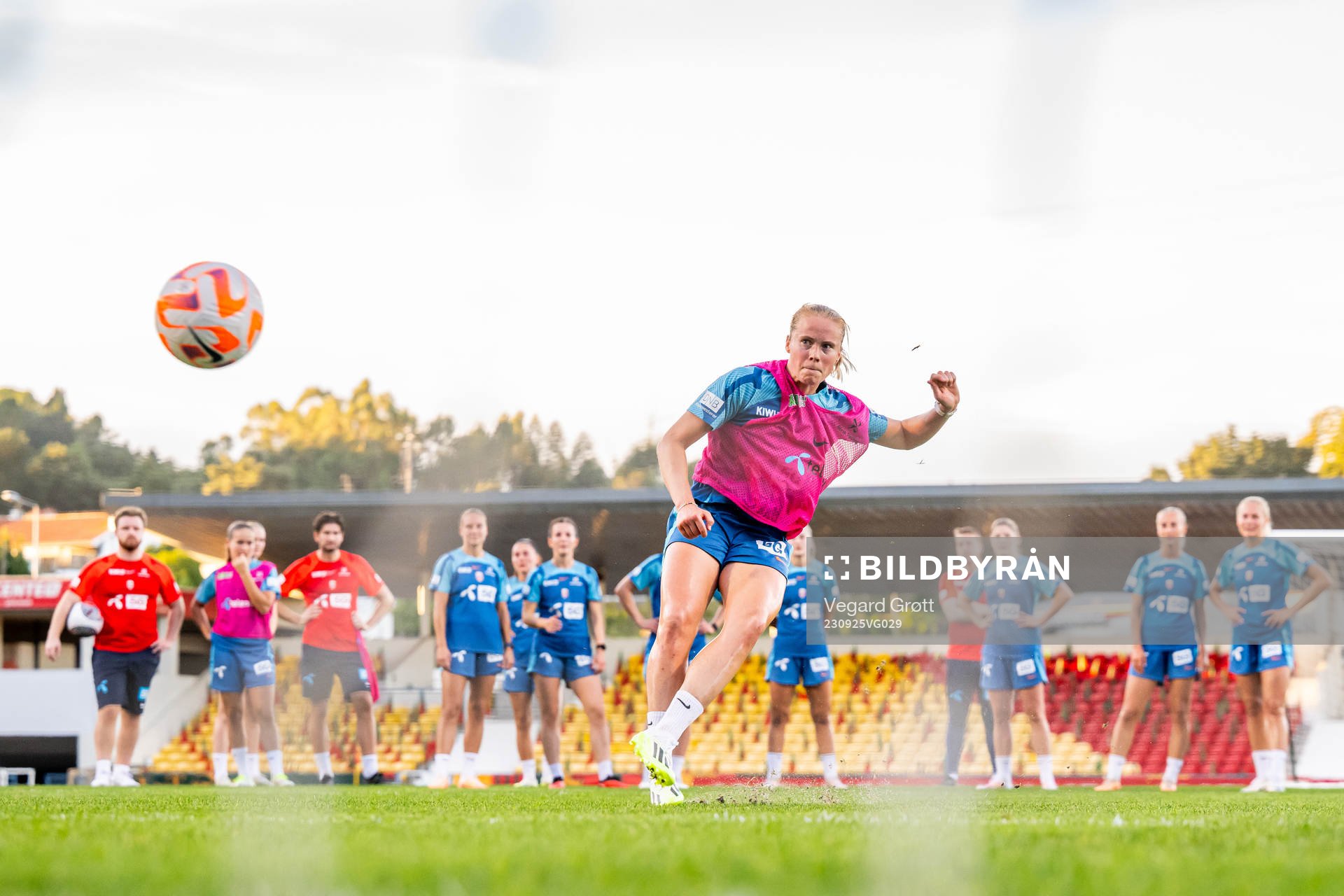 Julie Blakstad of the Norwegian women's national football