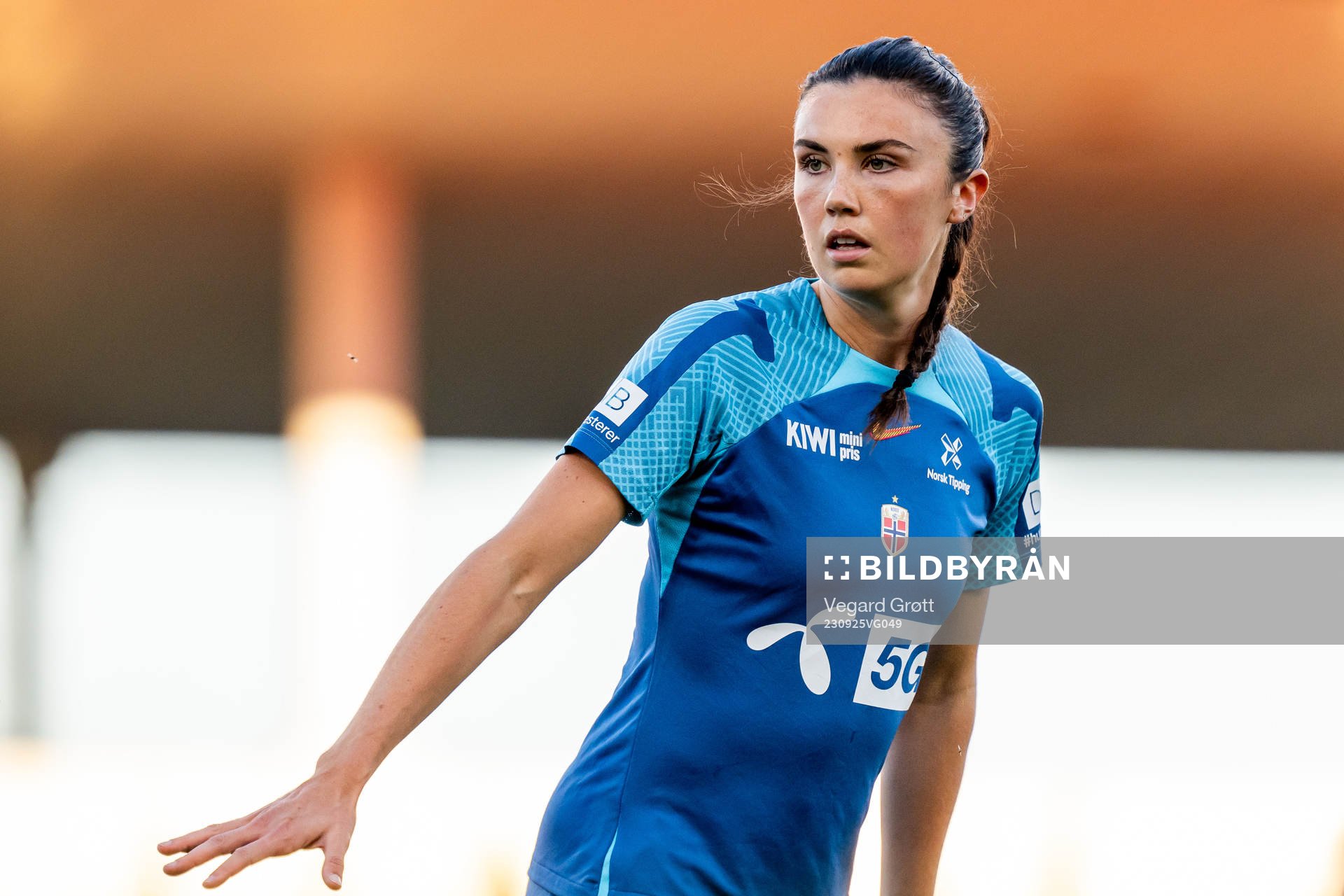 Ingrid Syrstad Engen of the Norwegian women's national