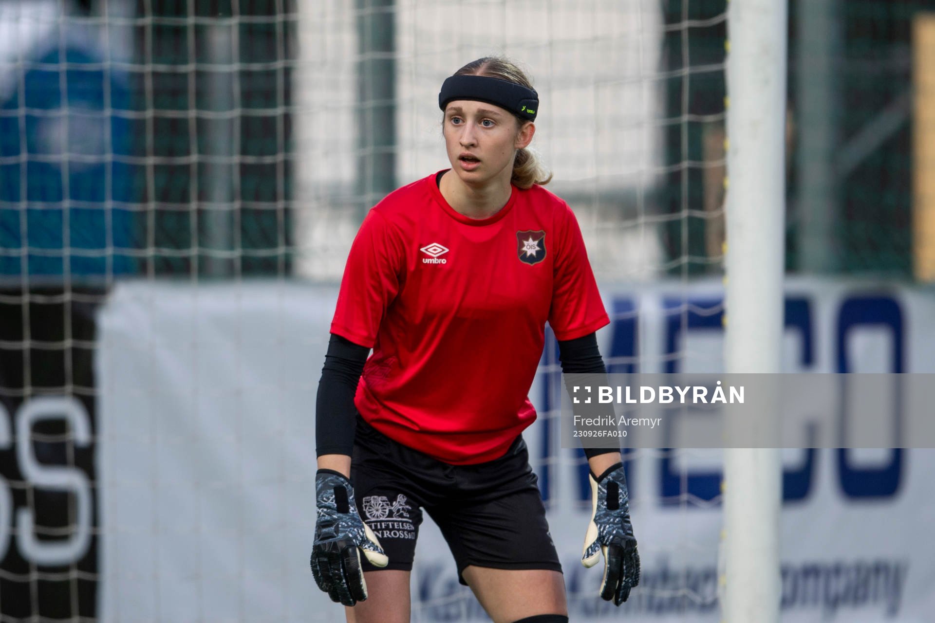 Örgrytes målvakt Clara Andersson