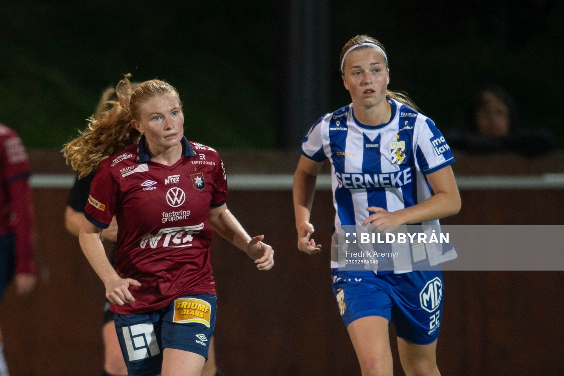 Örgrytes Mathilda Sjöström och IFK Göteborgs Emma