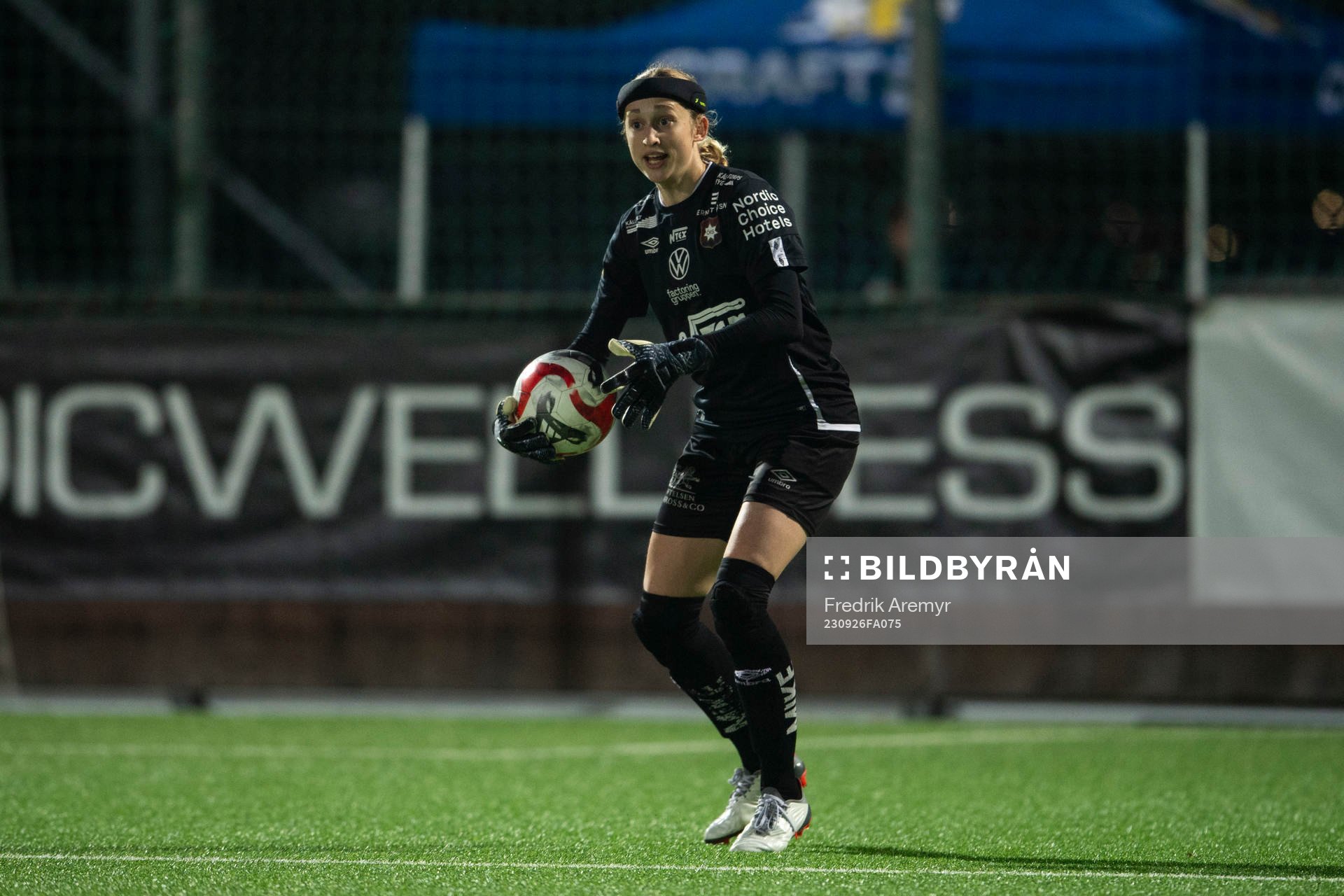 Örgrytes målvakt Clara Andersson