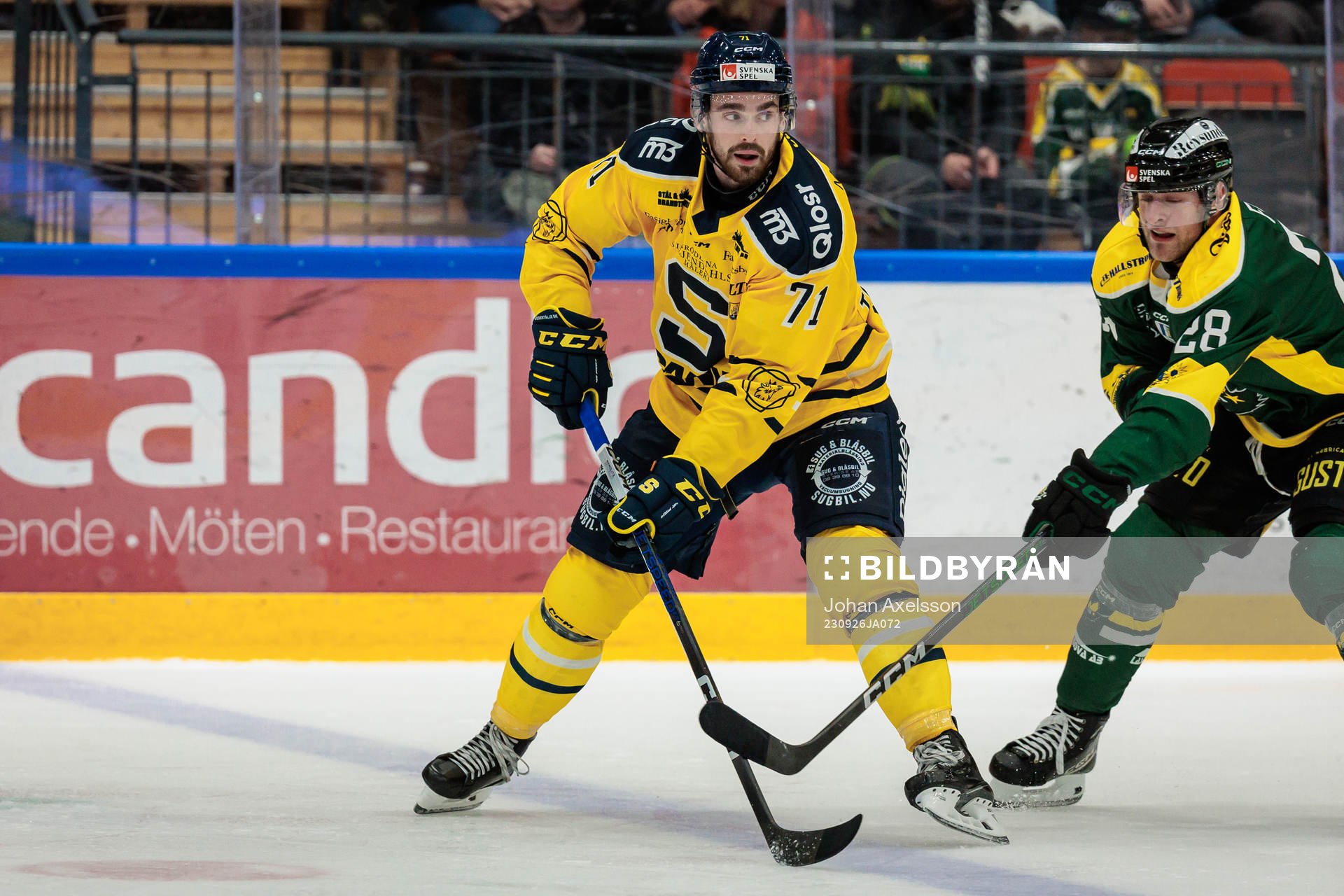 Södertäljes Dominic Turgeon