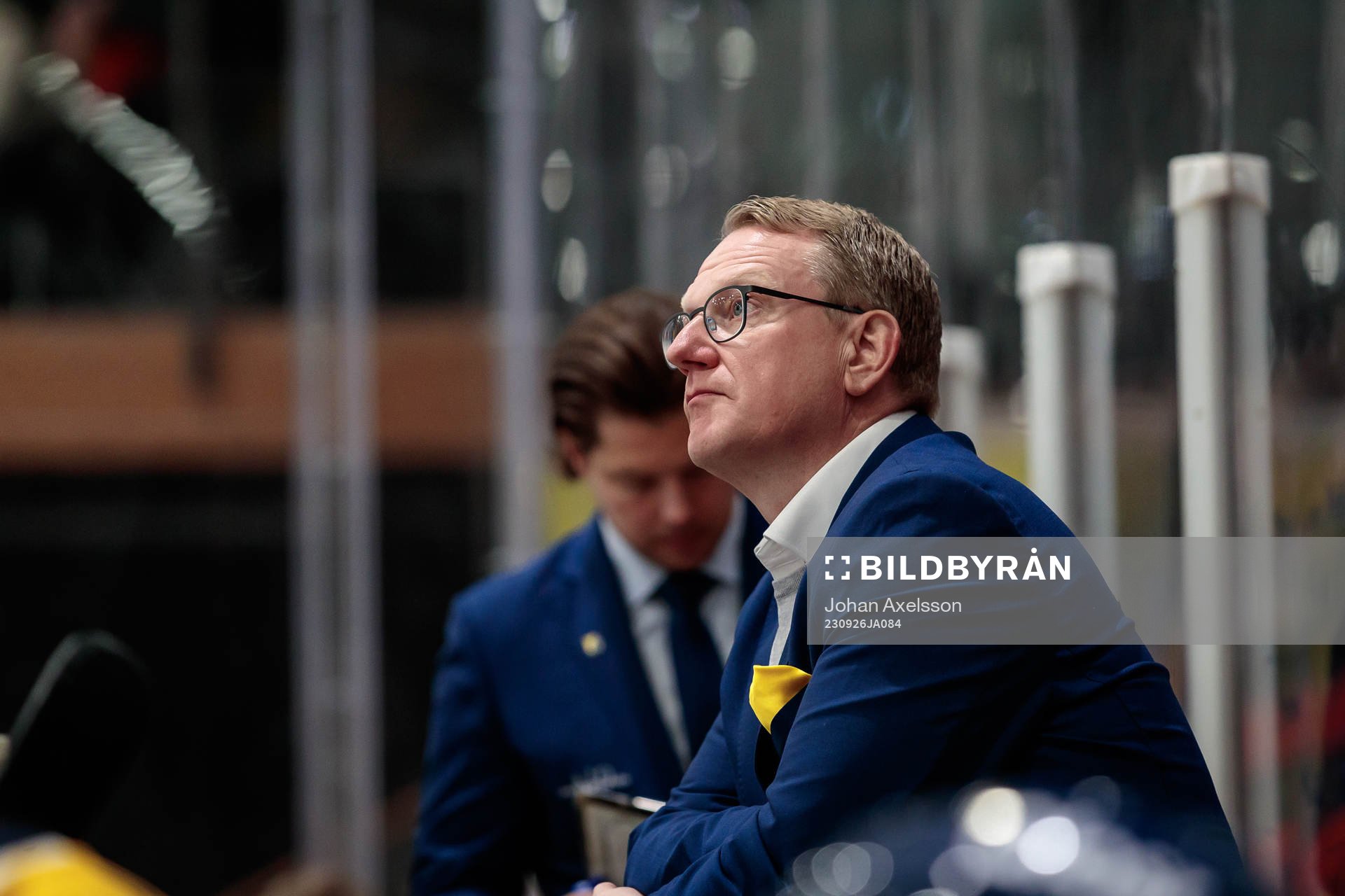 Södertäljes tränare Magnus Bogren