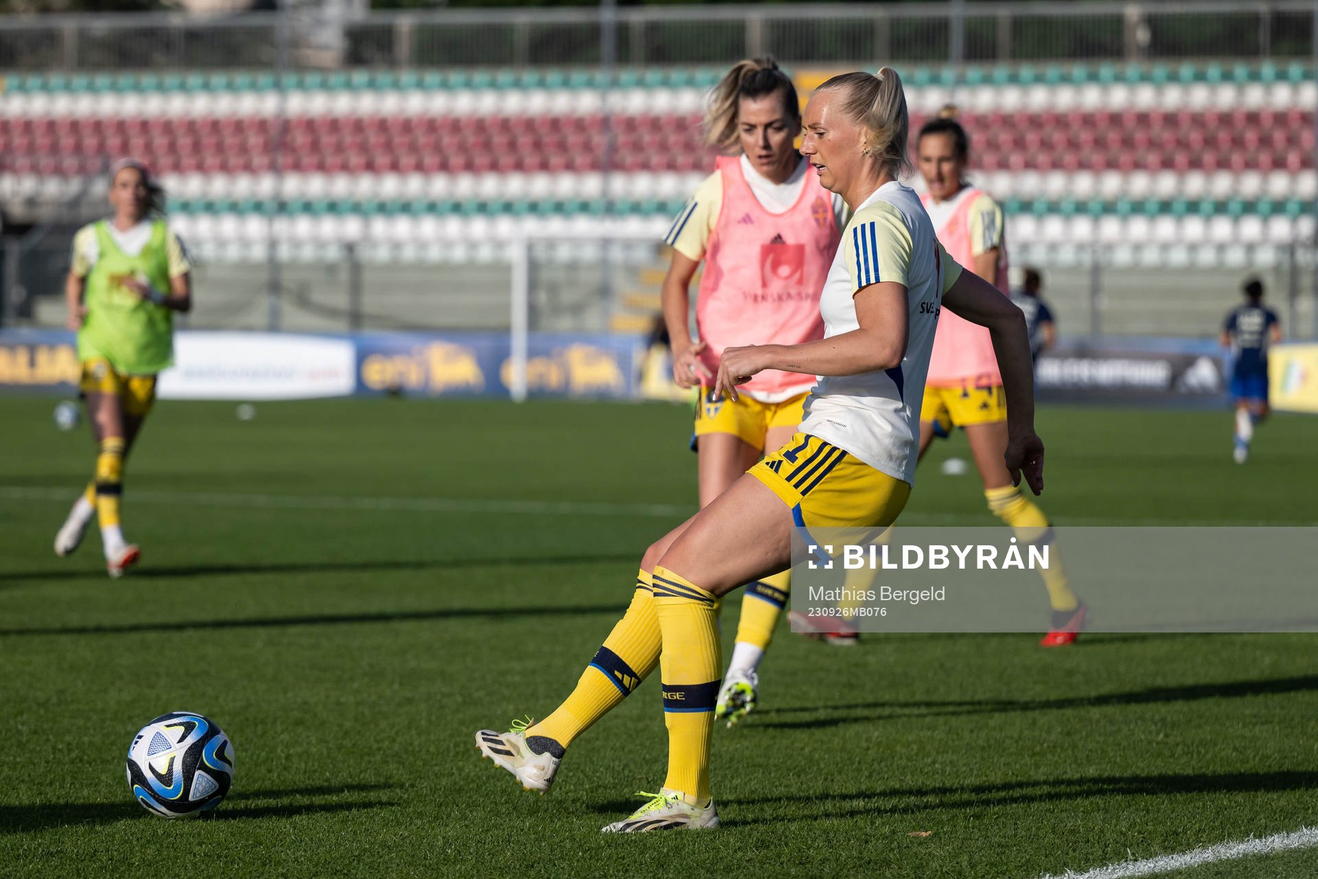 Stina Blackstenius of Sweden
