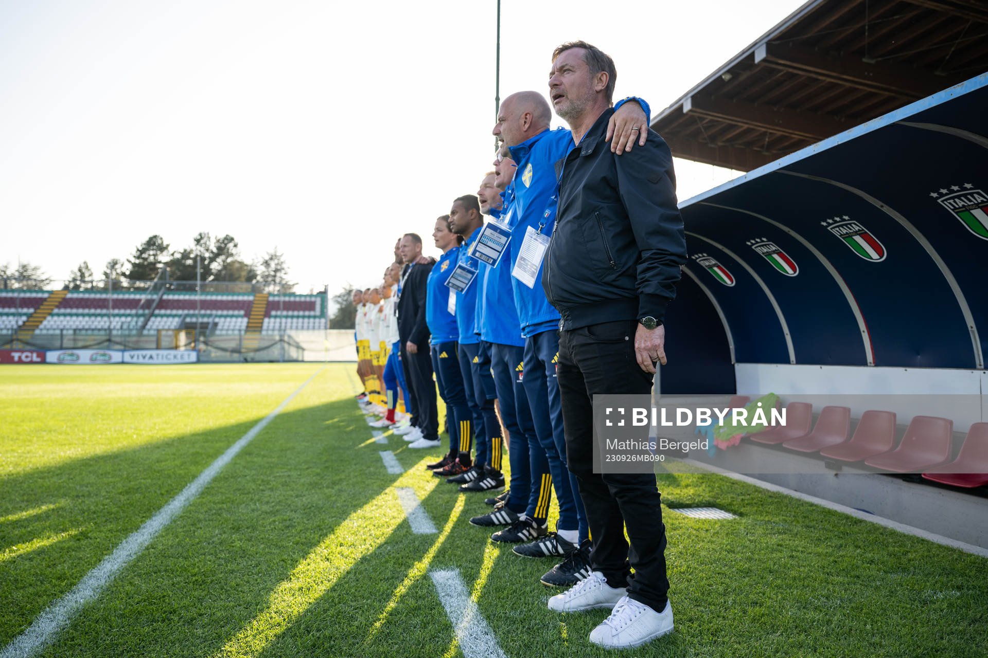 Assistant coach Magnus Wikman and Head coach Peter