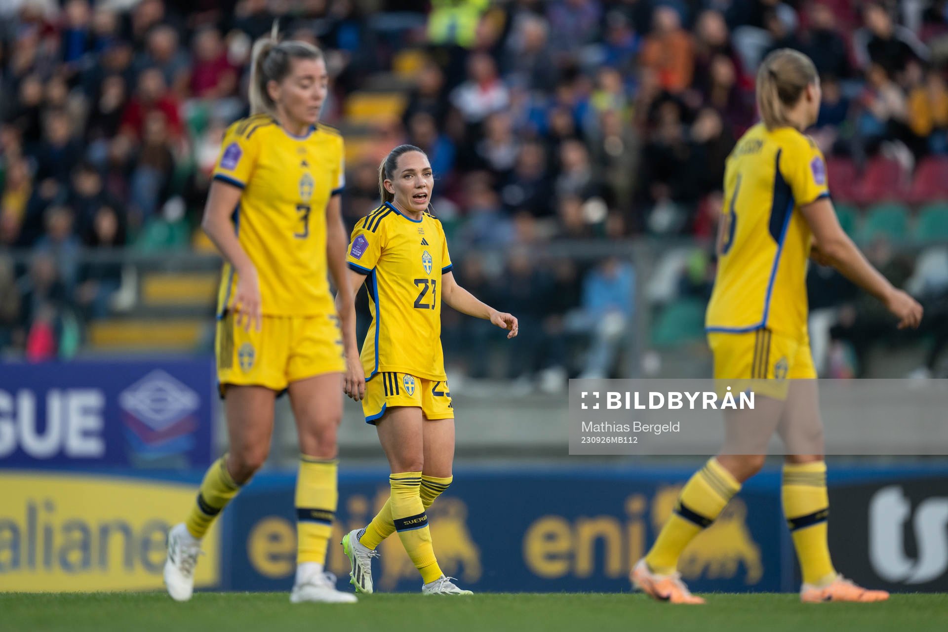 Linda Sembrant and Elin Rubensson of Sweden