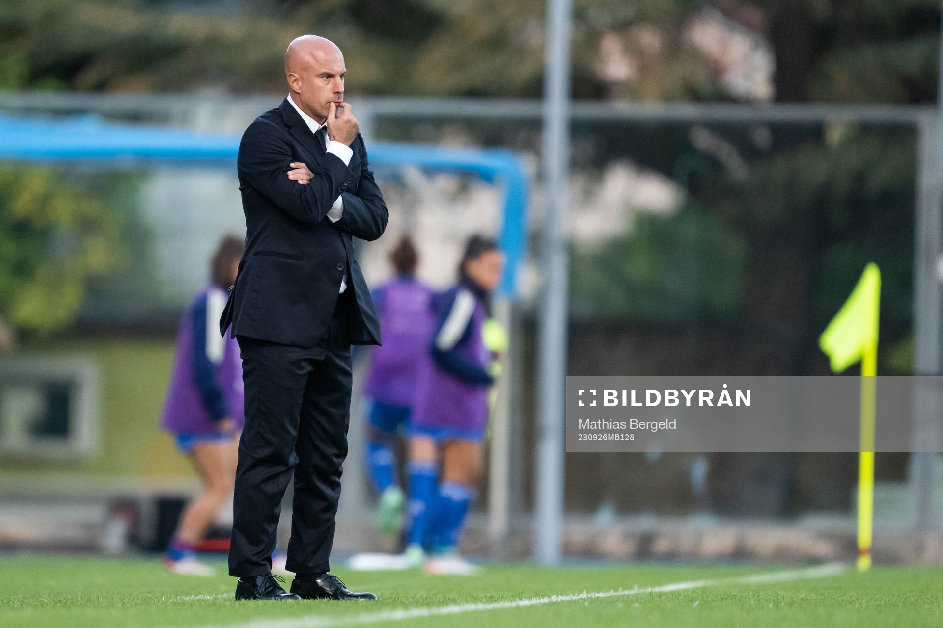 Head coach Andrea Soncin of Italy