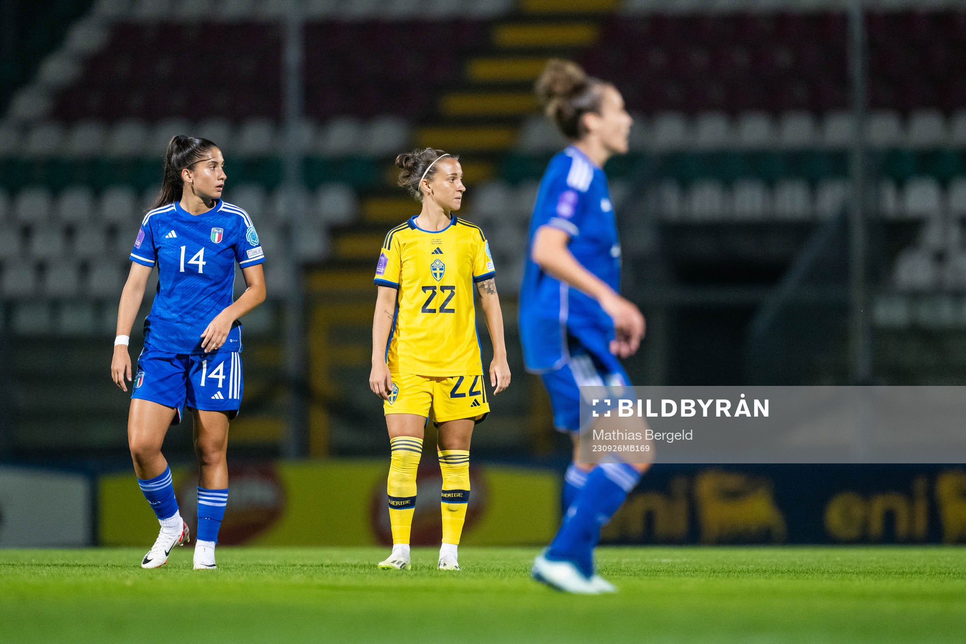 Chiara Beccari of Italy and Julia Zigotti Olme of Sweden
