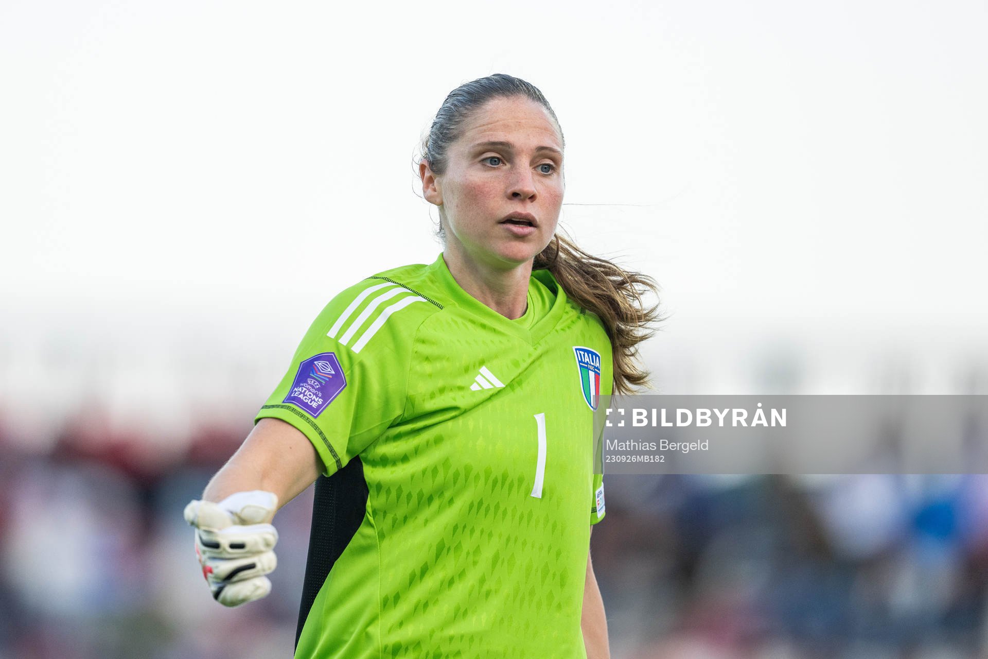 Goalkeeper Laura Giuliani of Italy