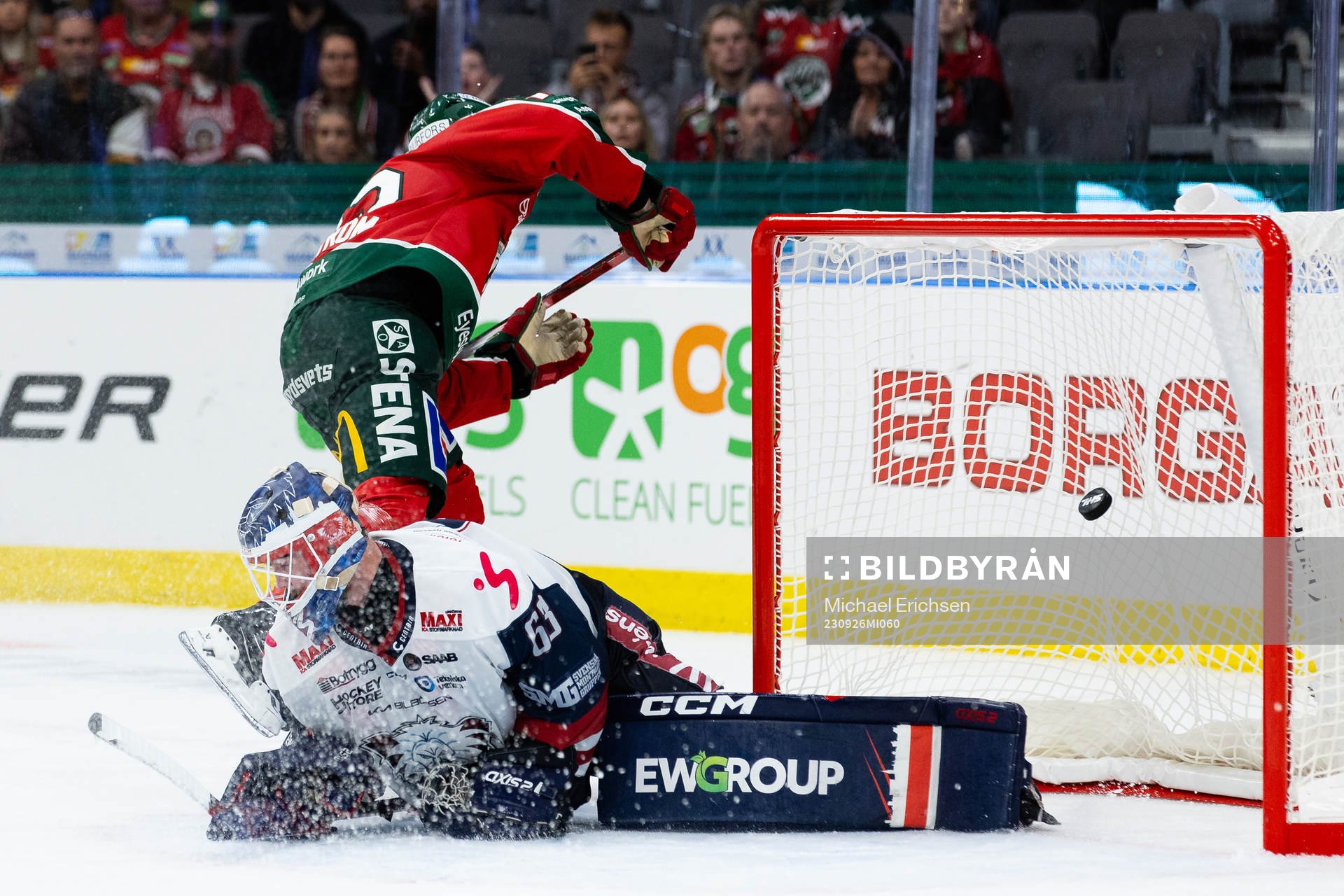 Frölundas David Edstrom sätter det avgörande
