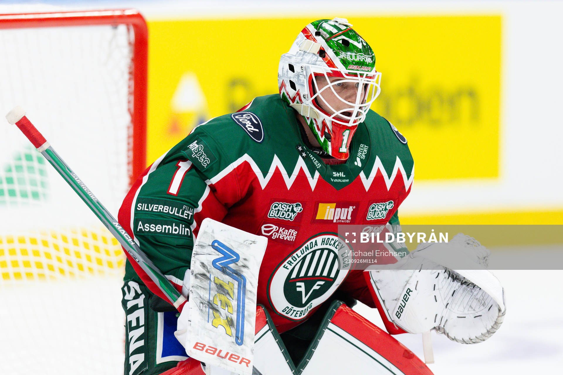 Frölundas målvakt Lars Johansson
