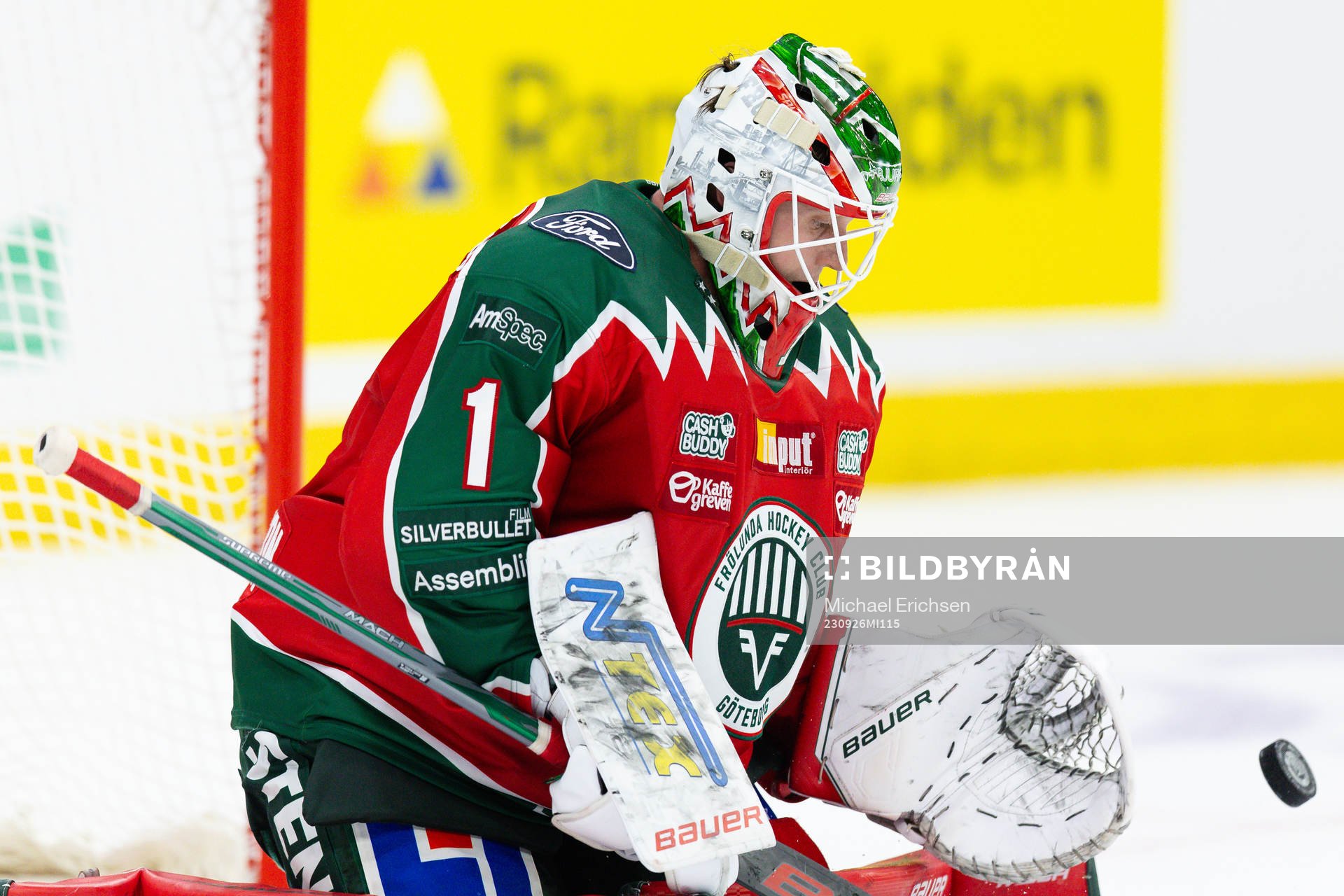 Frölundas målvakt Lars Johansson