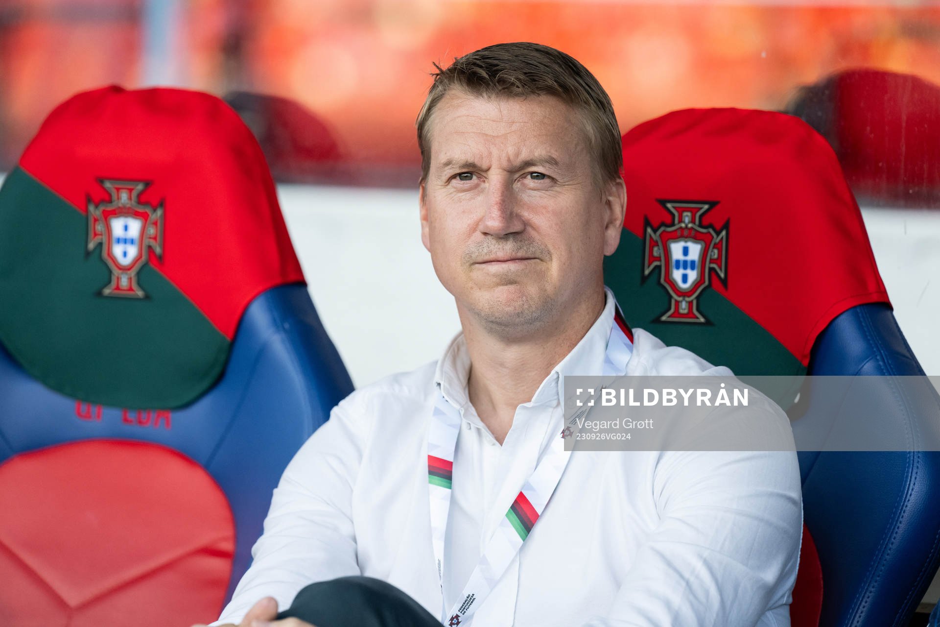 Head coach Leif Gunnar Smerud of Norway