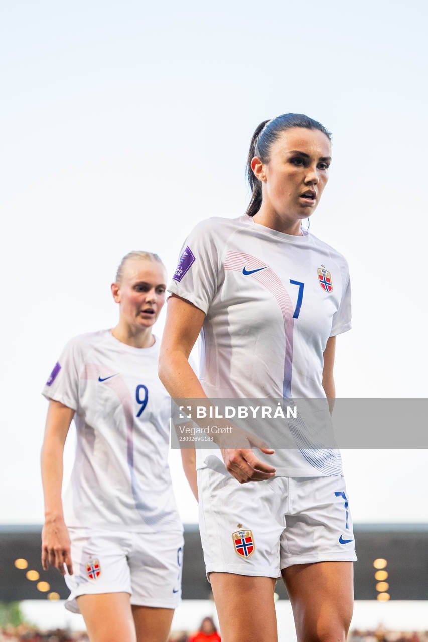 Karina Sævik and Ingrid Syrstad Engen of Norway at