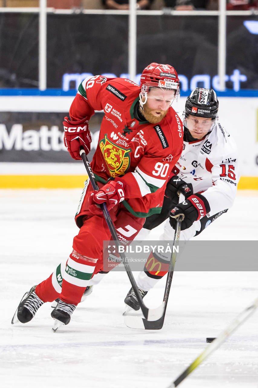 Moras Daniel Ljunggren och Nybros Adam Persson