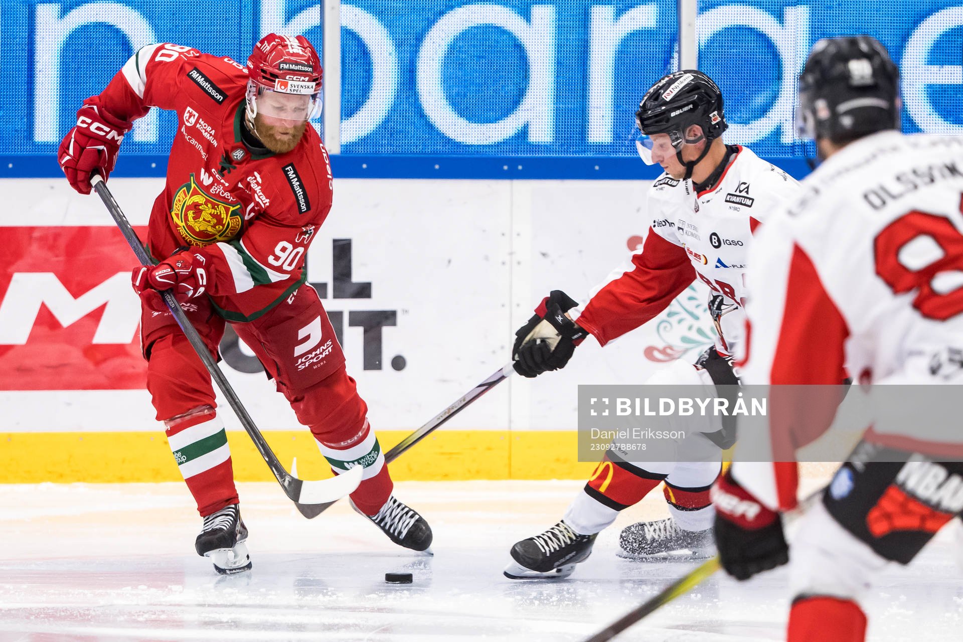 Moras Daniel Ljunggren och Nybros Adam Persson