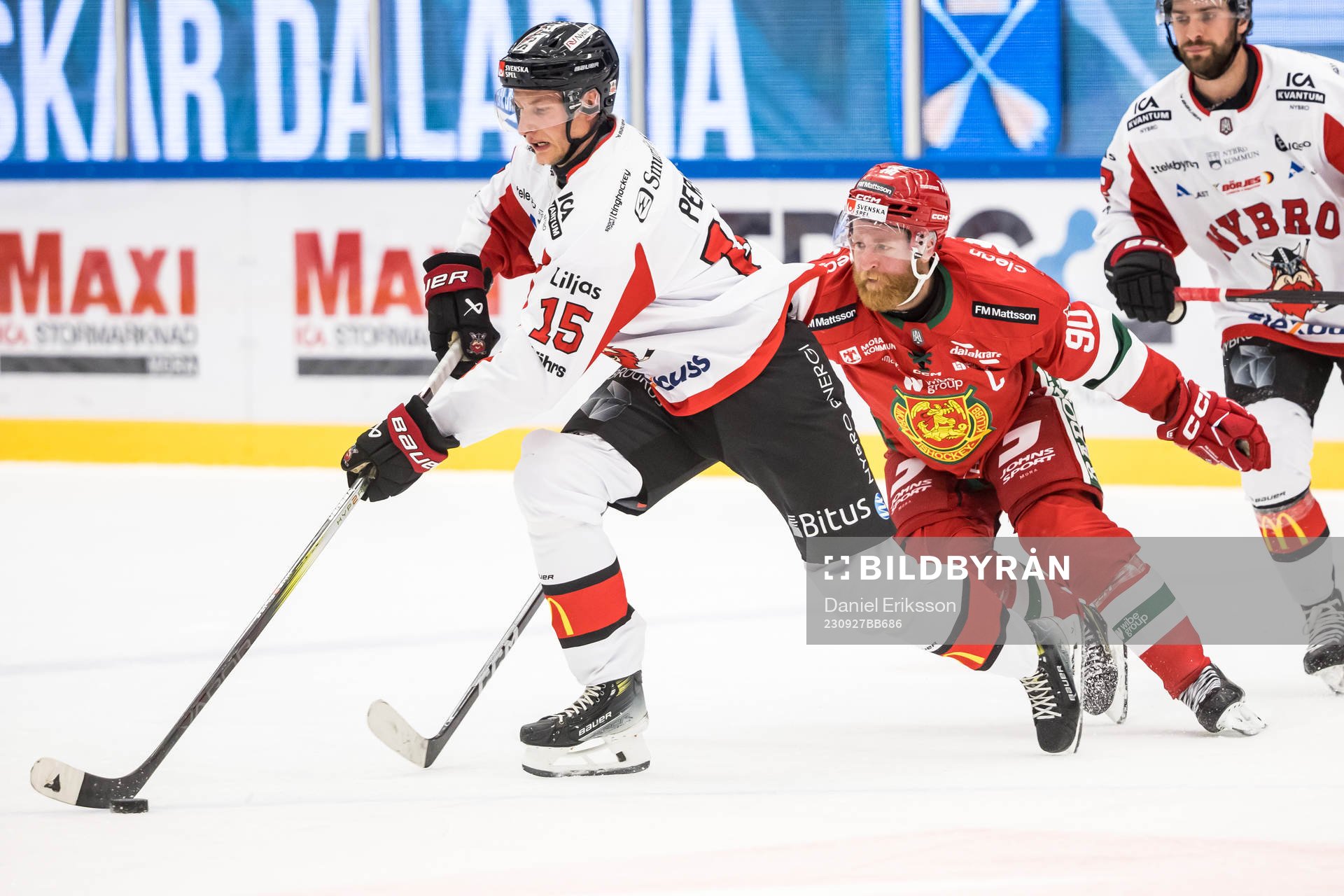 Nybros Adam Persson och Moras Daniel Ljunggren