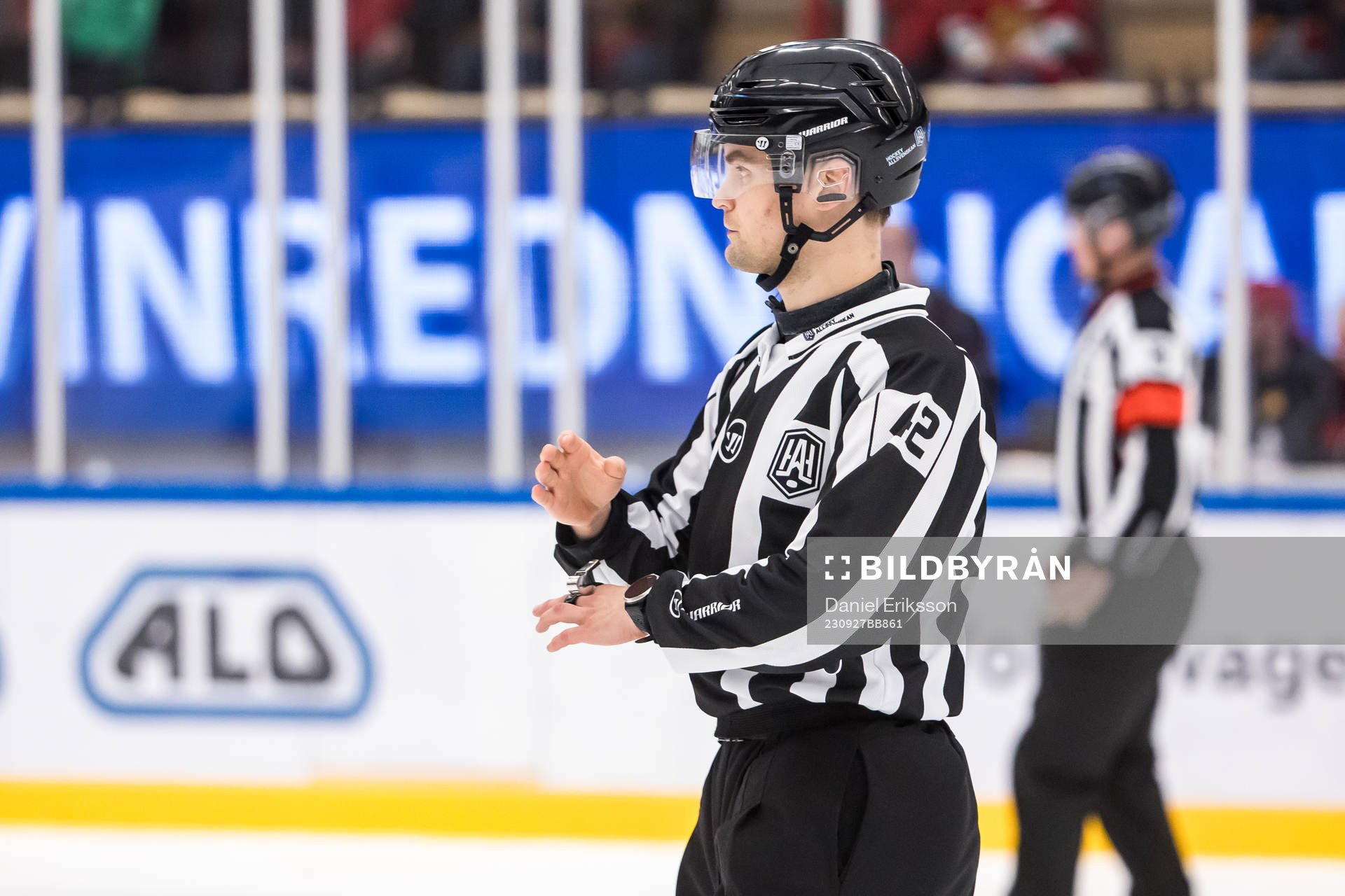 Linjedomare Albin Värmhed