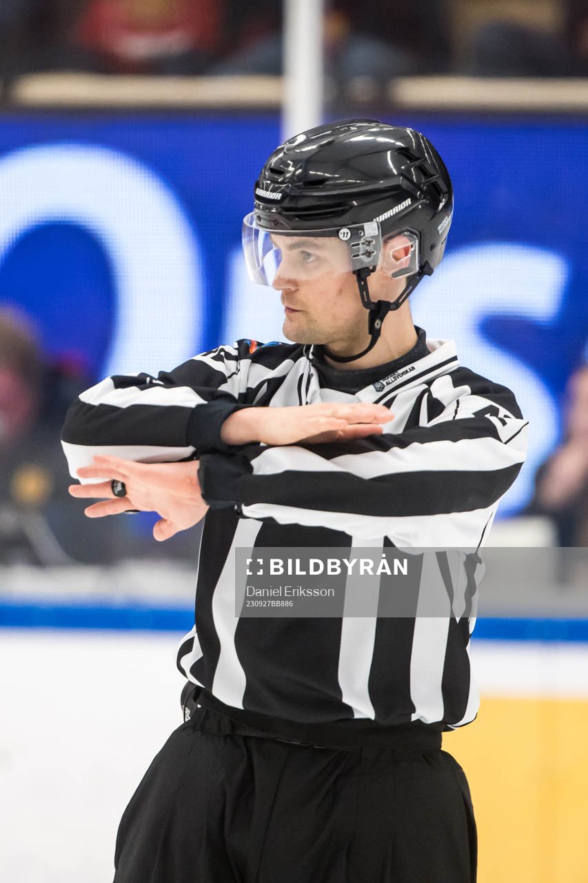 Linjedomare Albin Värmhed