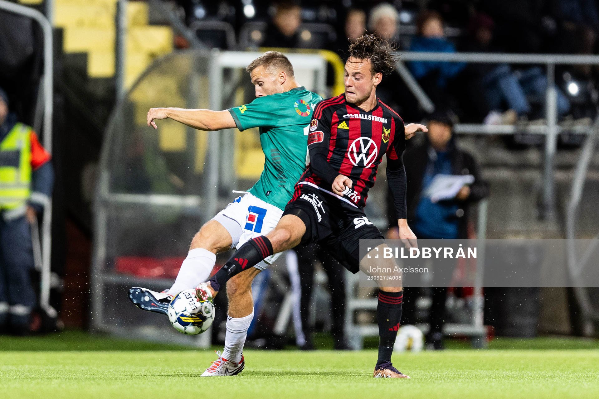Brages Jacob Stensson och Östersunds Cesar Weilid