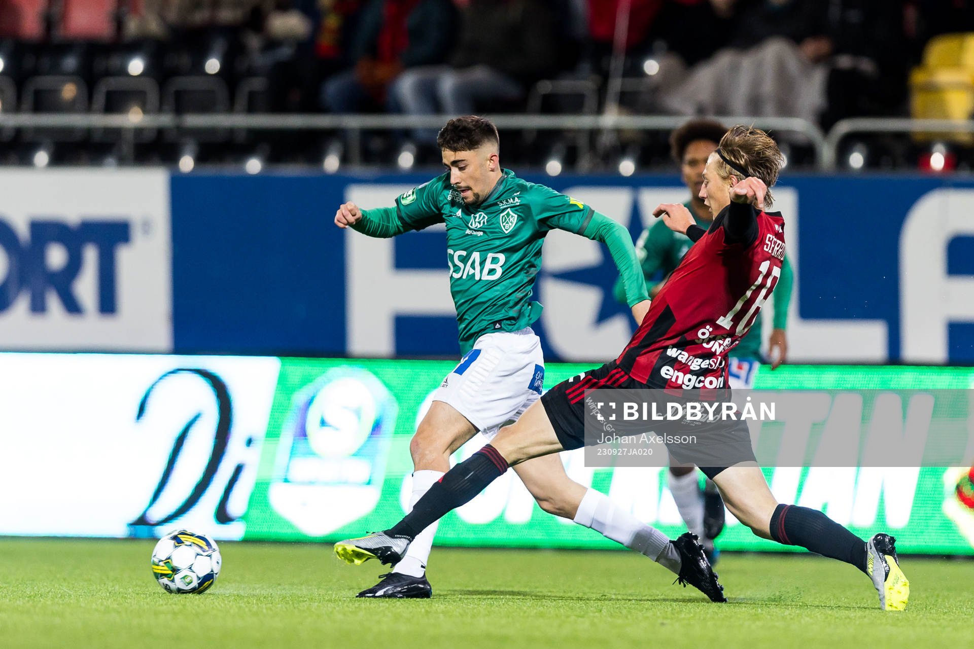 Brages Emil Tot Wikström och Östersunds Albin Sporrong