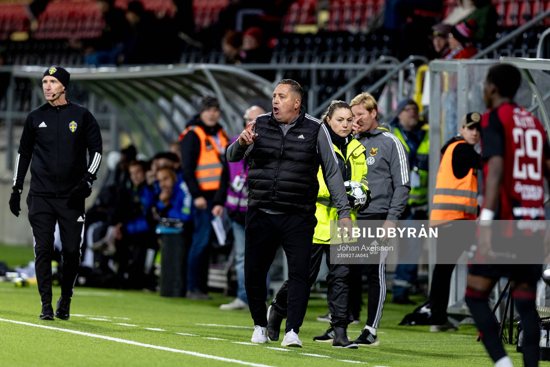 Östersunds tränare Magnus Powell
