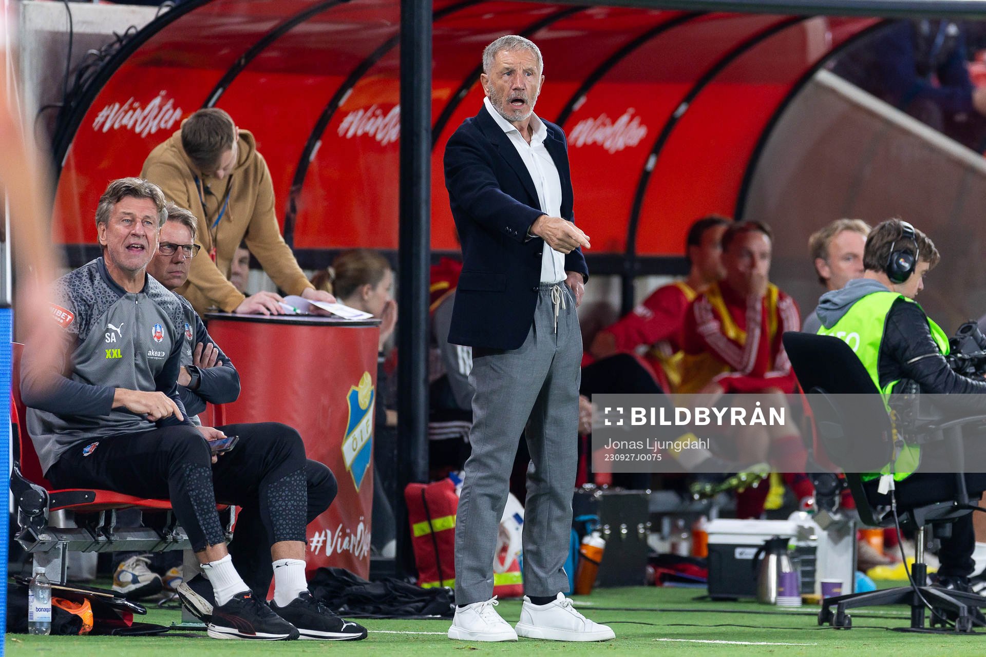 Helsingborgs tränare Stuart Baxter