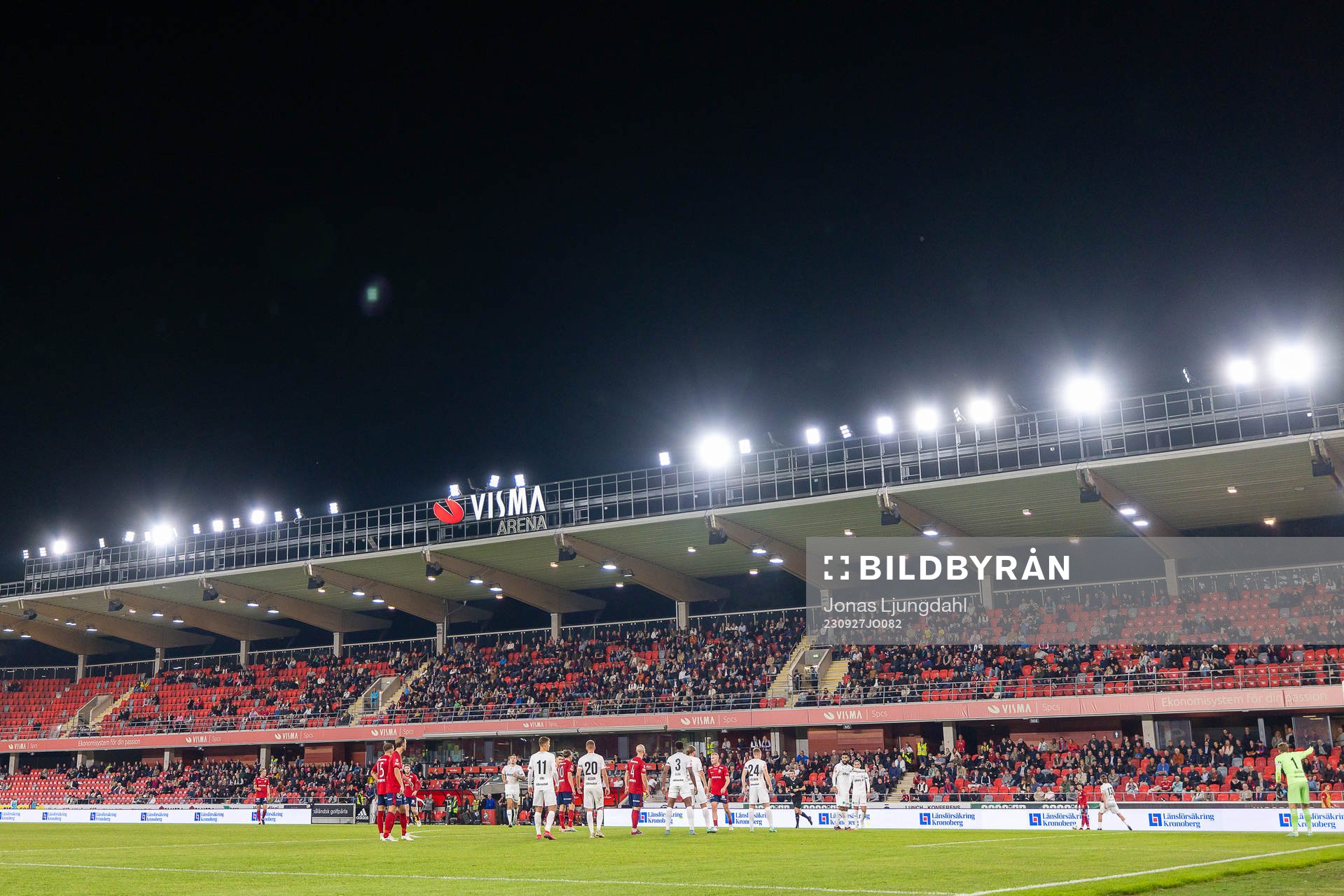 Interiör vy från Visma arena