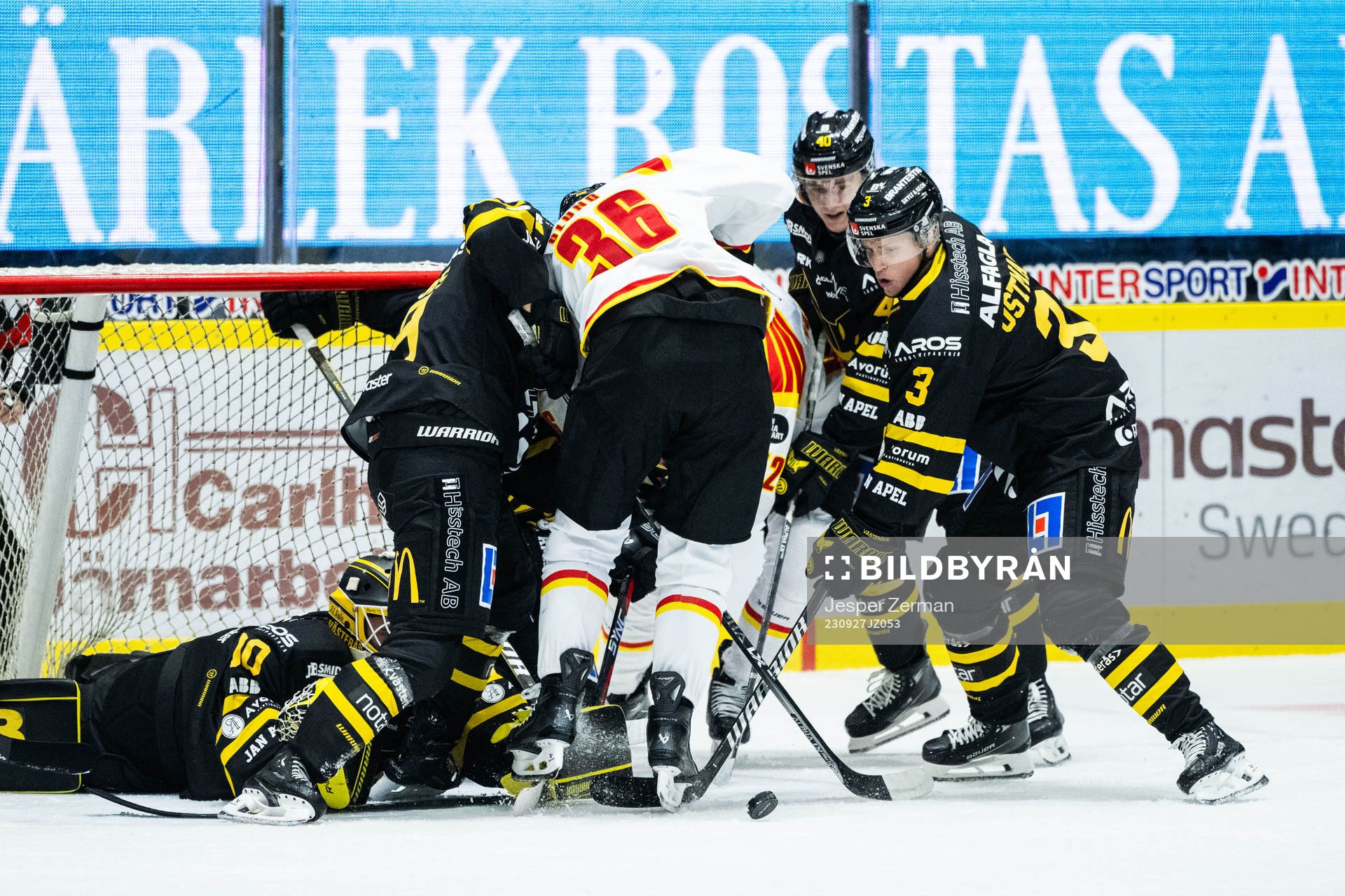 Brynäs Linus Ölund och Västerås Ludvig Östman