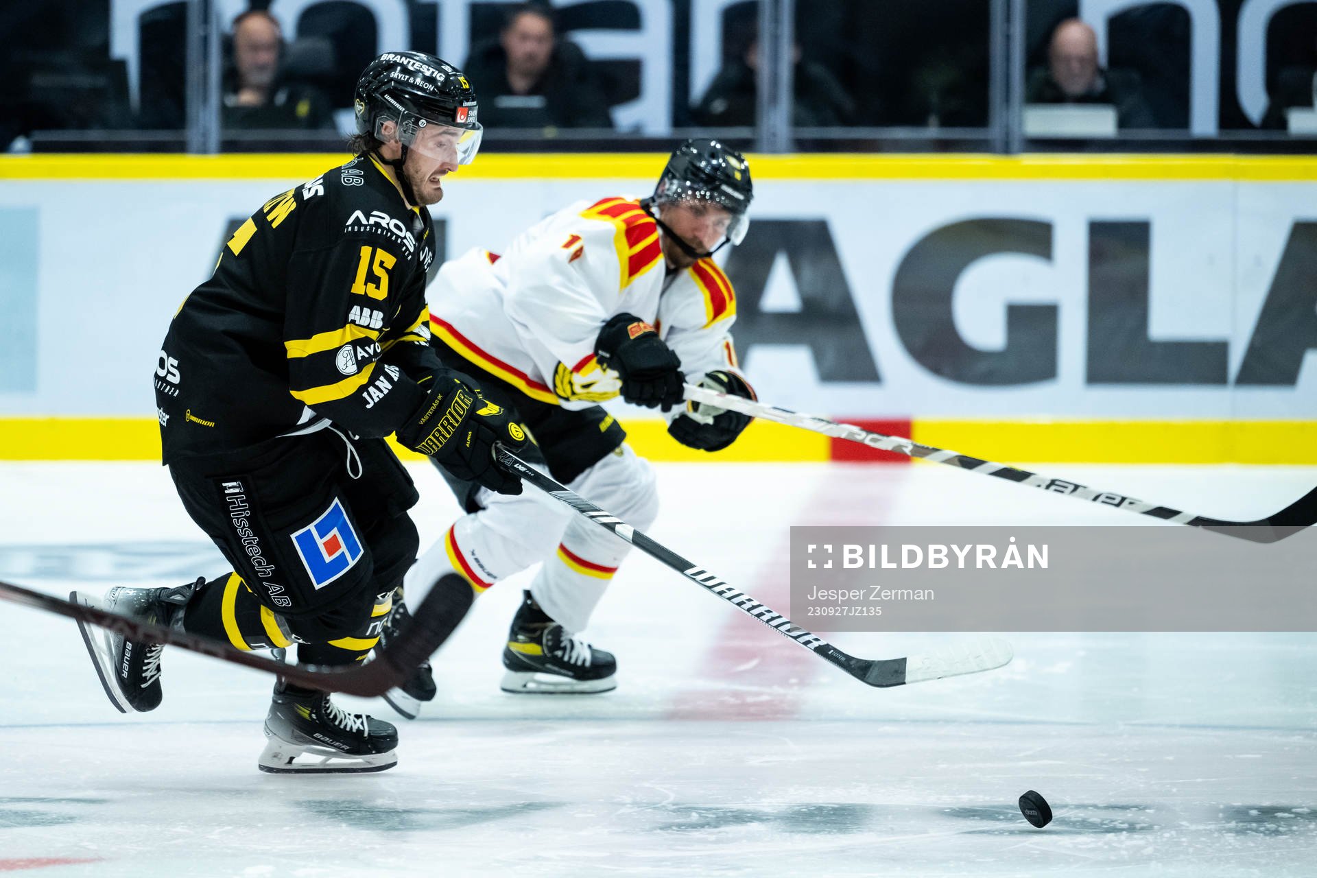 Västerås Jared Dmytriw och Brynäs Anton Rödin