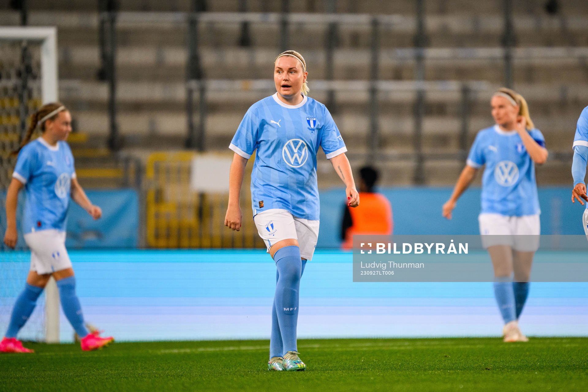 Malmö FFs Rebecka Holm deppar