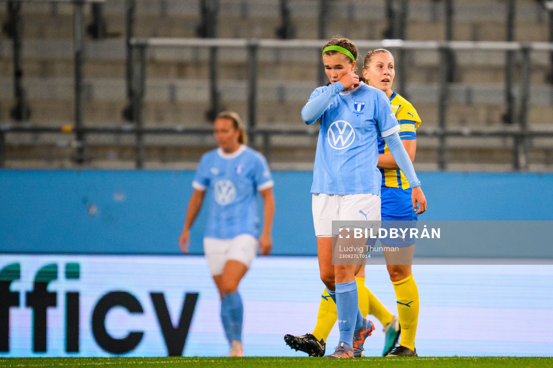 Malmö FFs Erica Welin Persson deppar
