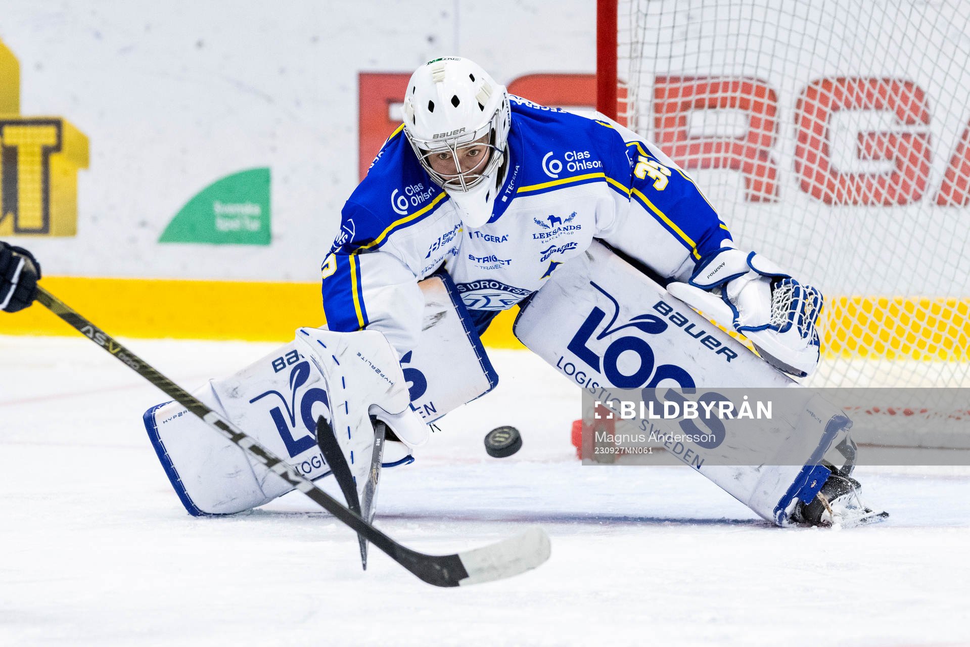 Leksands målvakt Emma Polusny