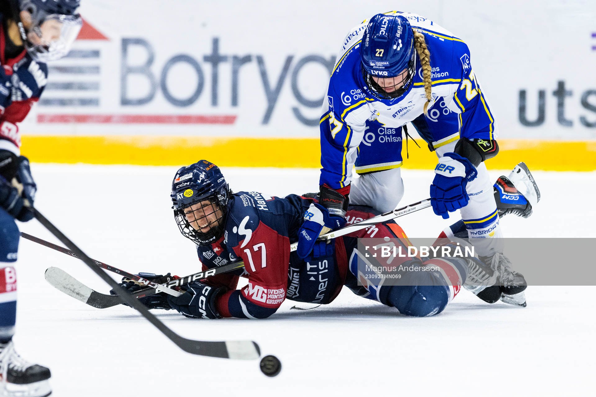 Linköpings Nara Elia och Leksands Shay Maloney