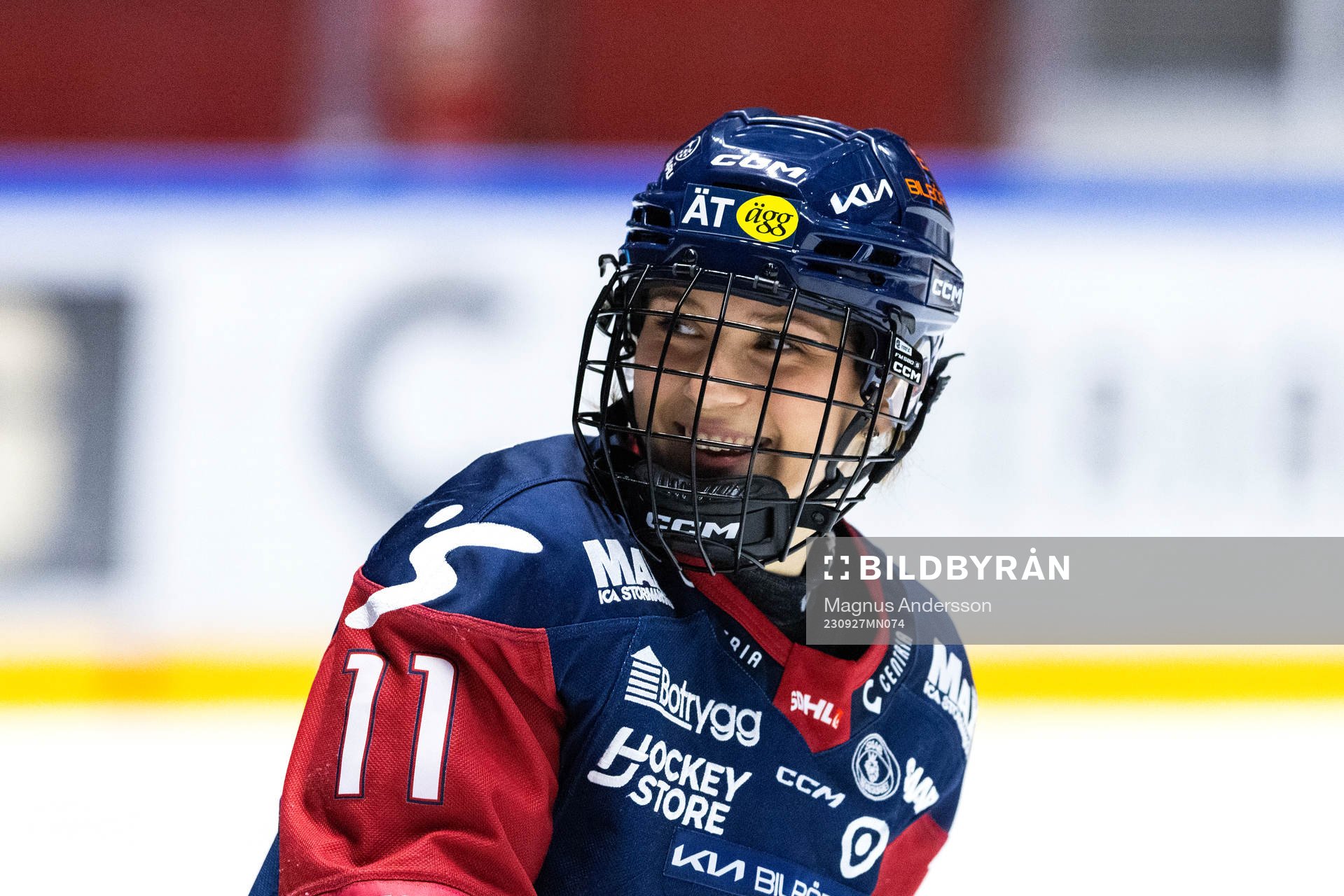 Linköpings Vega Milfors jublar