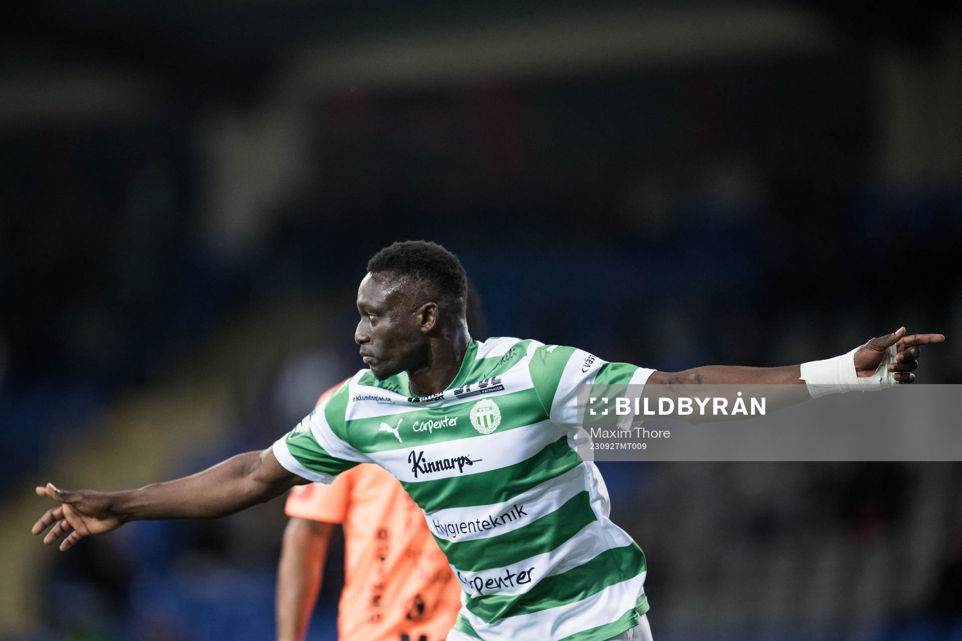 Västerås SKs Ibrahim Yalatif Diabaté jublar