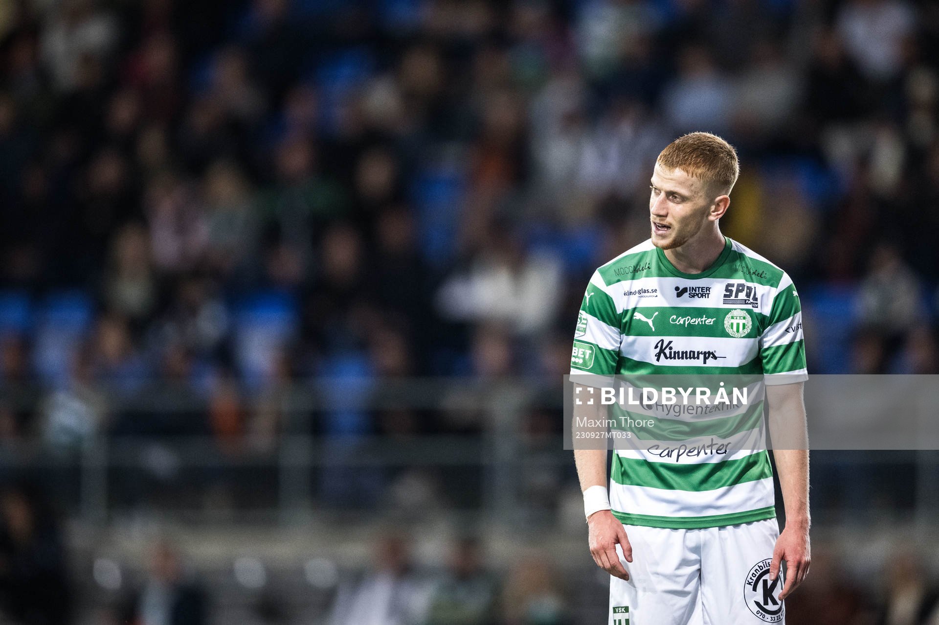 Västerås SKs Daniel Ask deppar