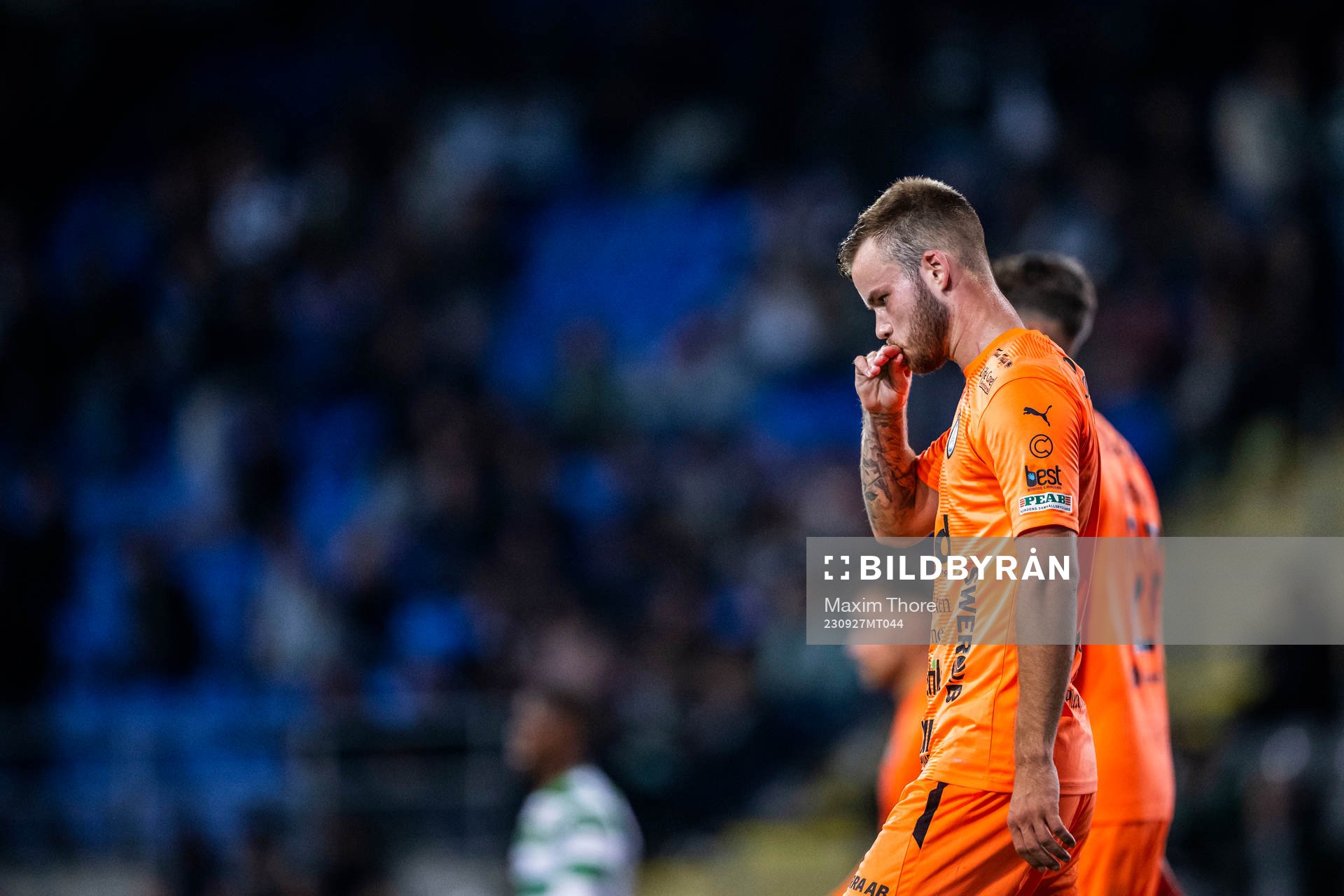AFC Eskilstunas Robin Sundgren deppar