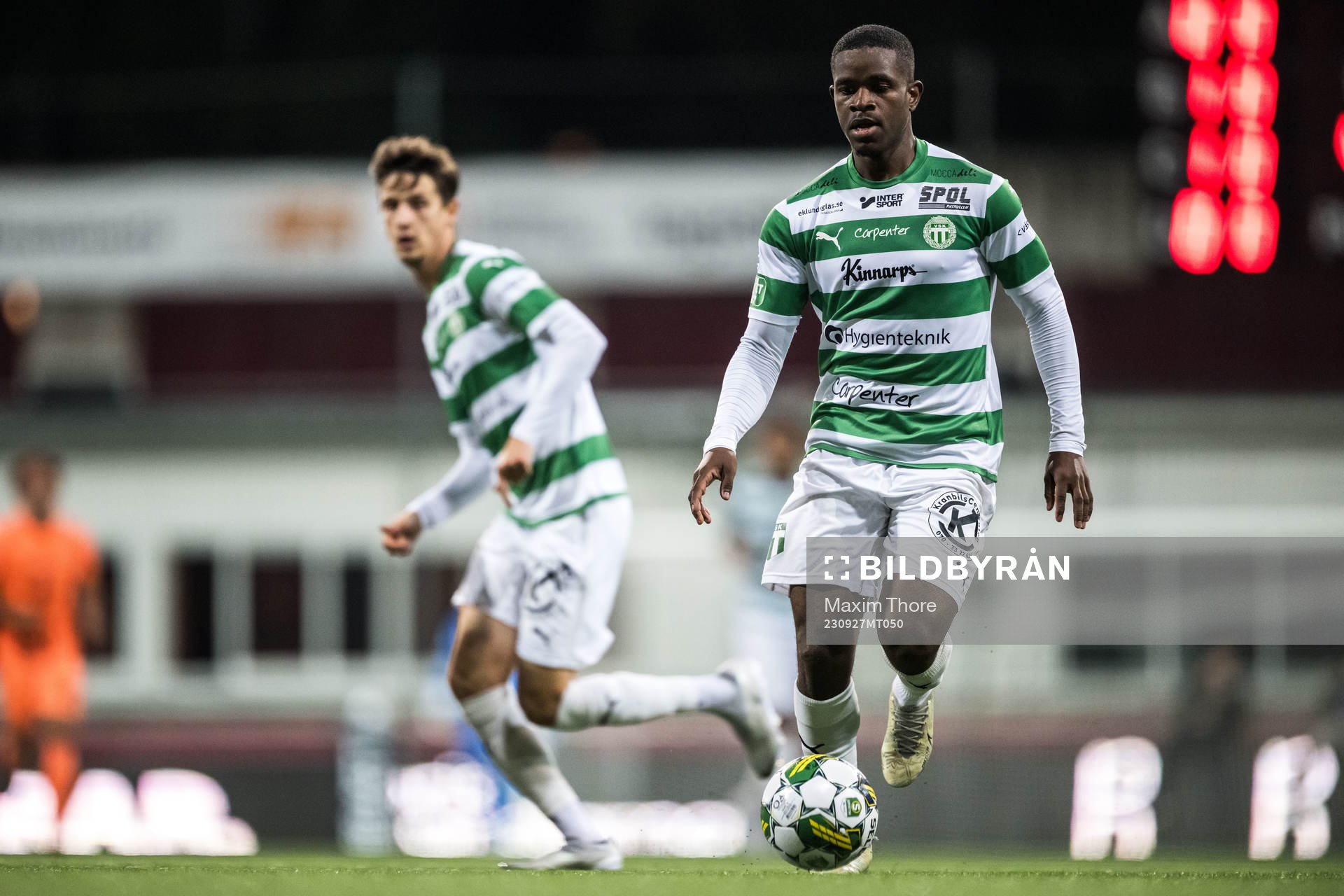 Västerås SKs Jaheem Burke