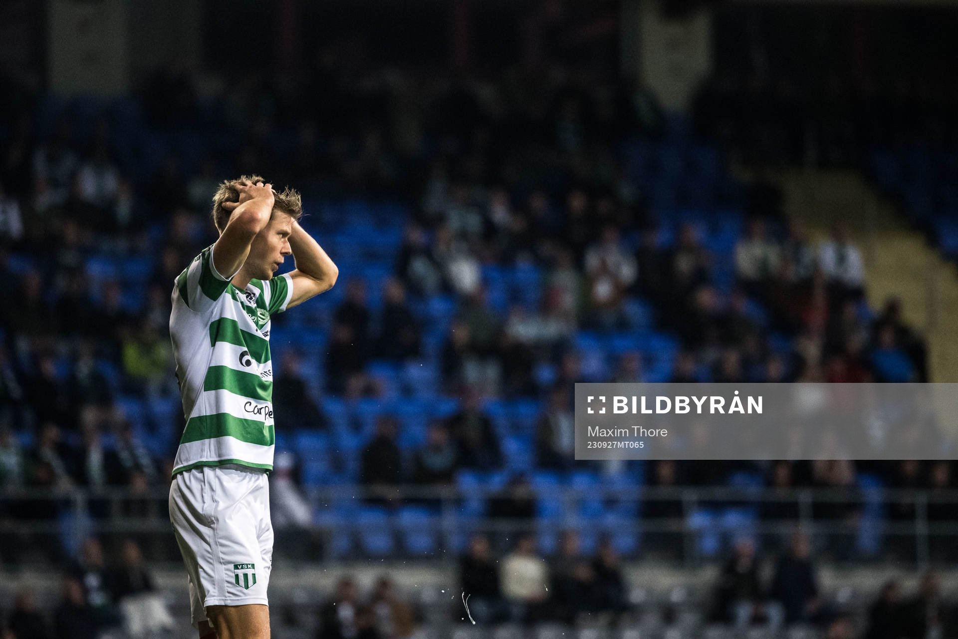 Västerås SKs Herman Magnusson deppar