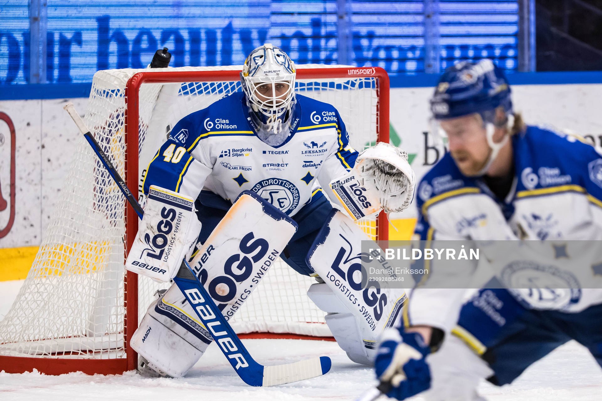 Leksands målvakt Mantas Armalis