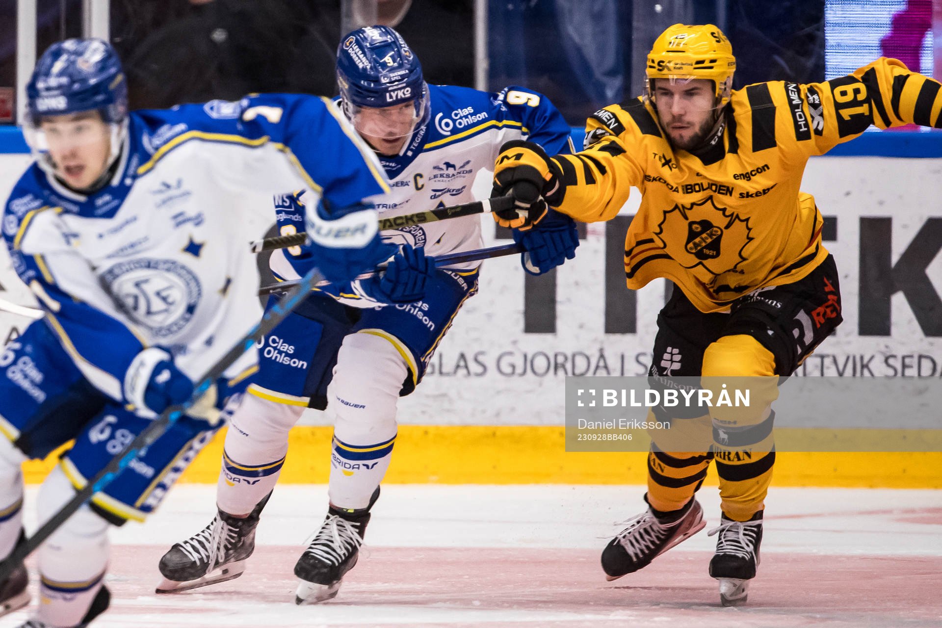 Leksands Patrik Zackrisson och Skellefteås Martins
